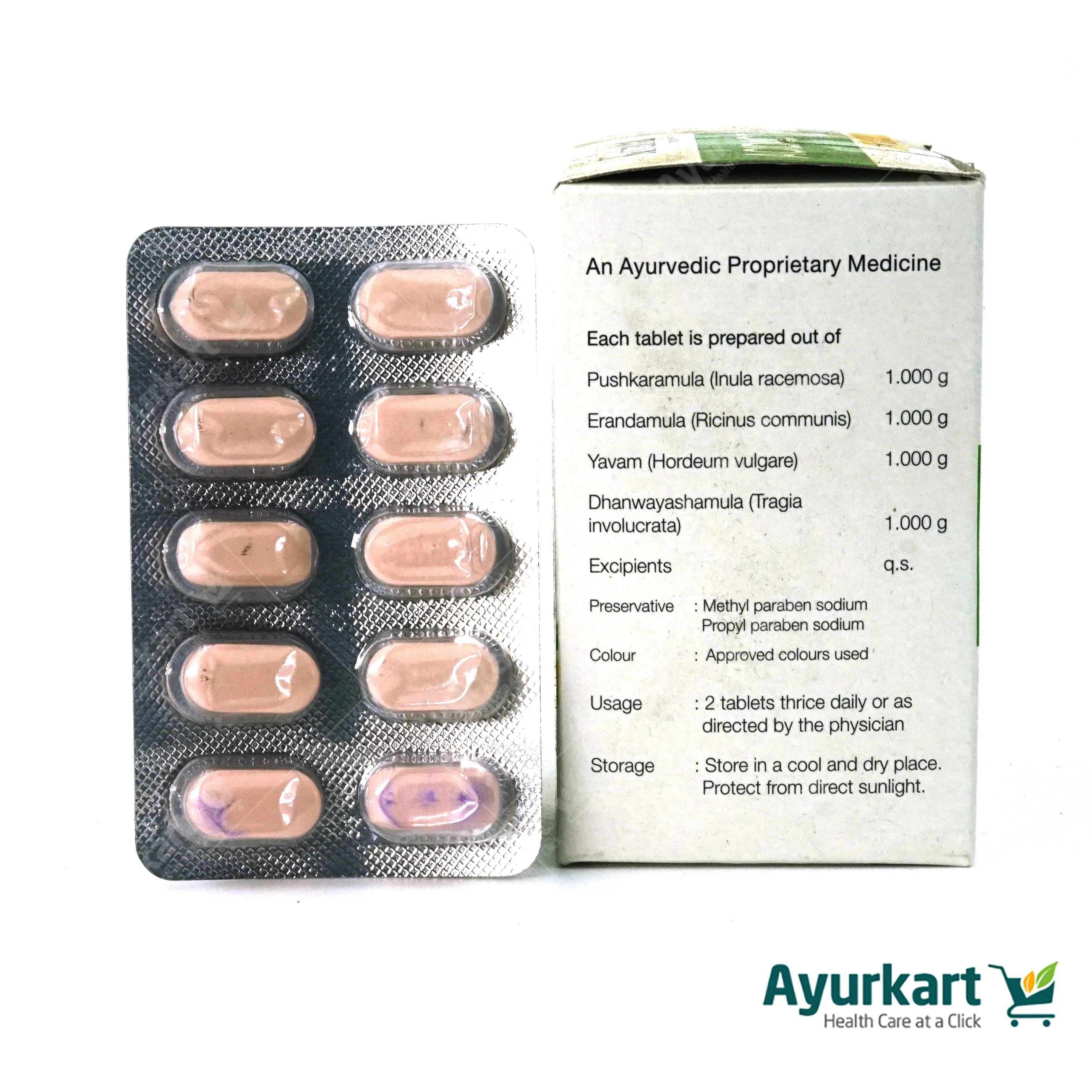 Acidact Tablet - Kottakkal - 100Nos - Image 4