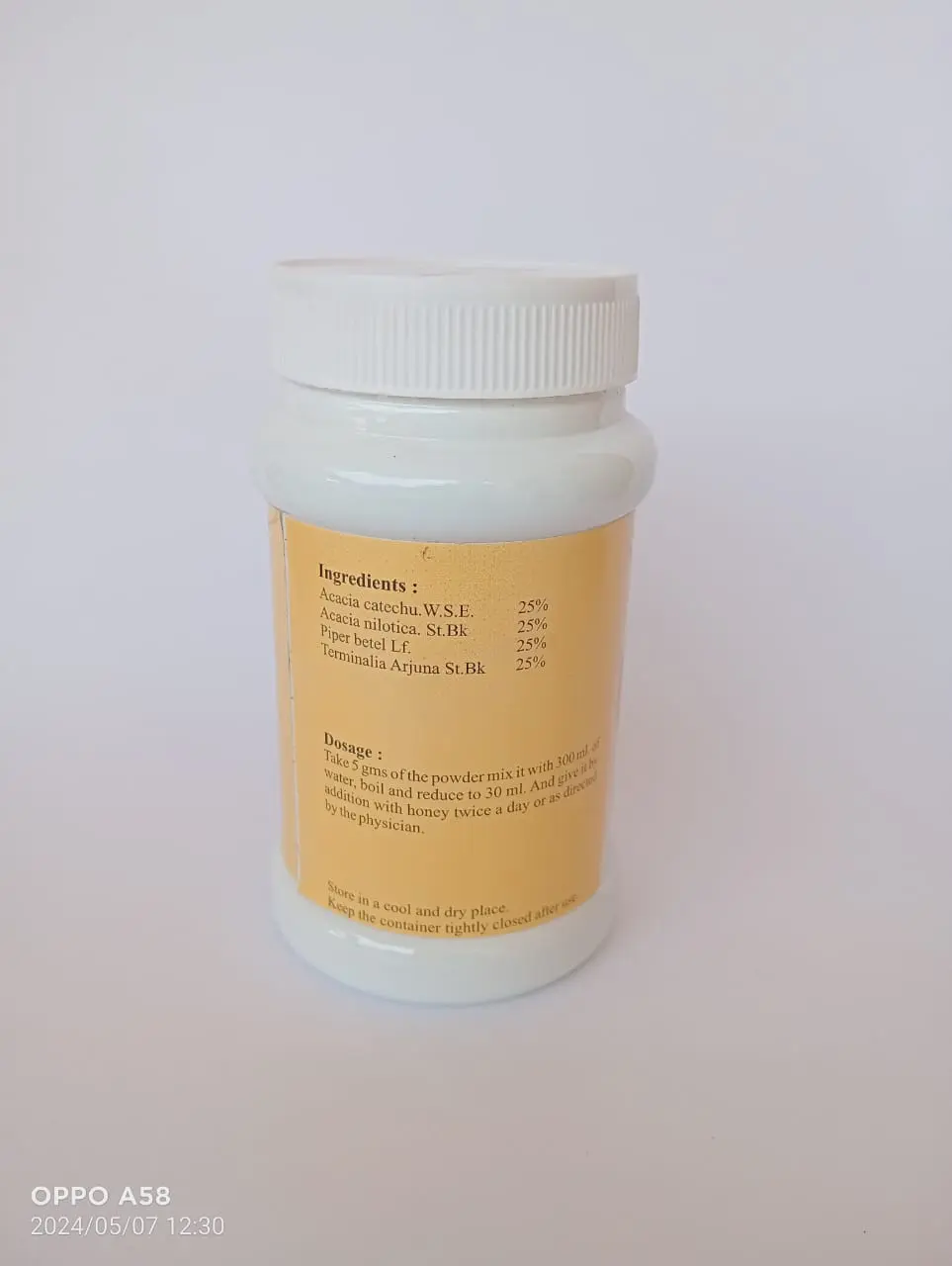 Akkara Kudineer Chooranam 100 gms -- SKM SIDDHA AND AYURVEDA - Image 2