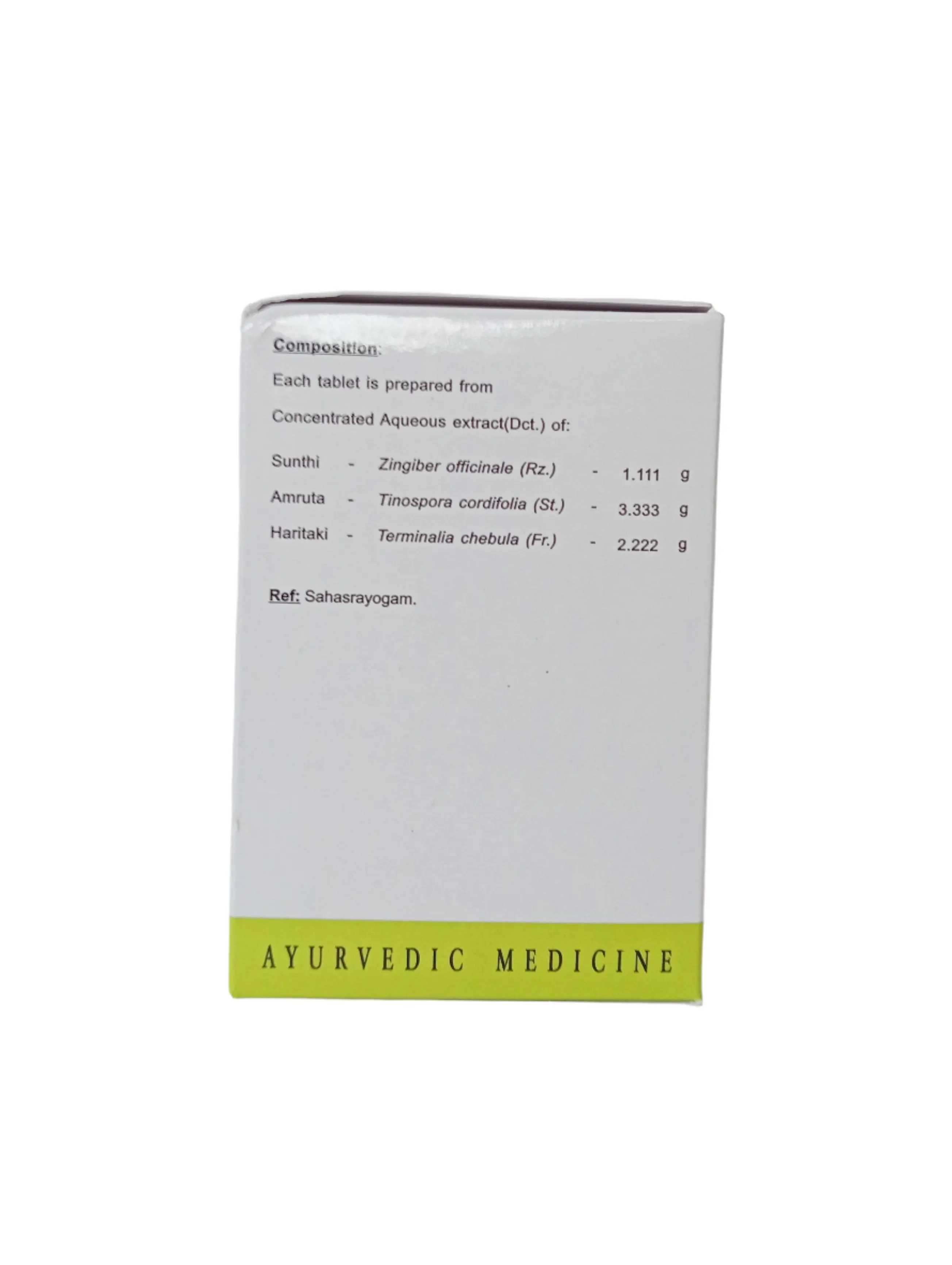 Amrutotaram Kashayam Tablet - 120 Nos - AVN Arogya - Image 3