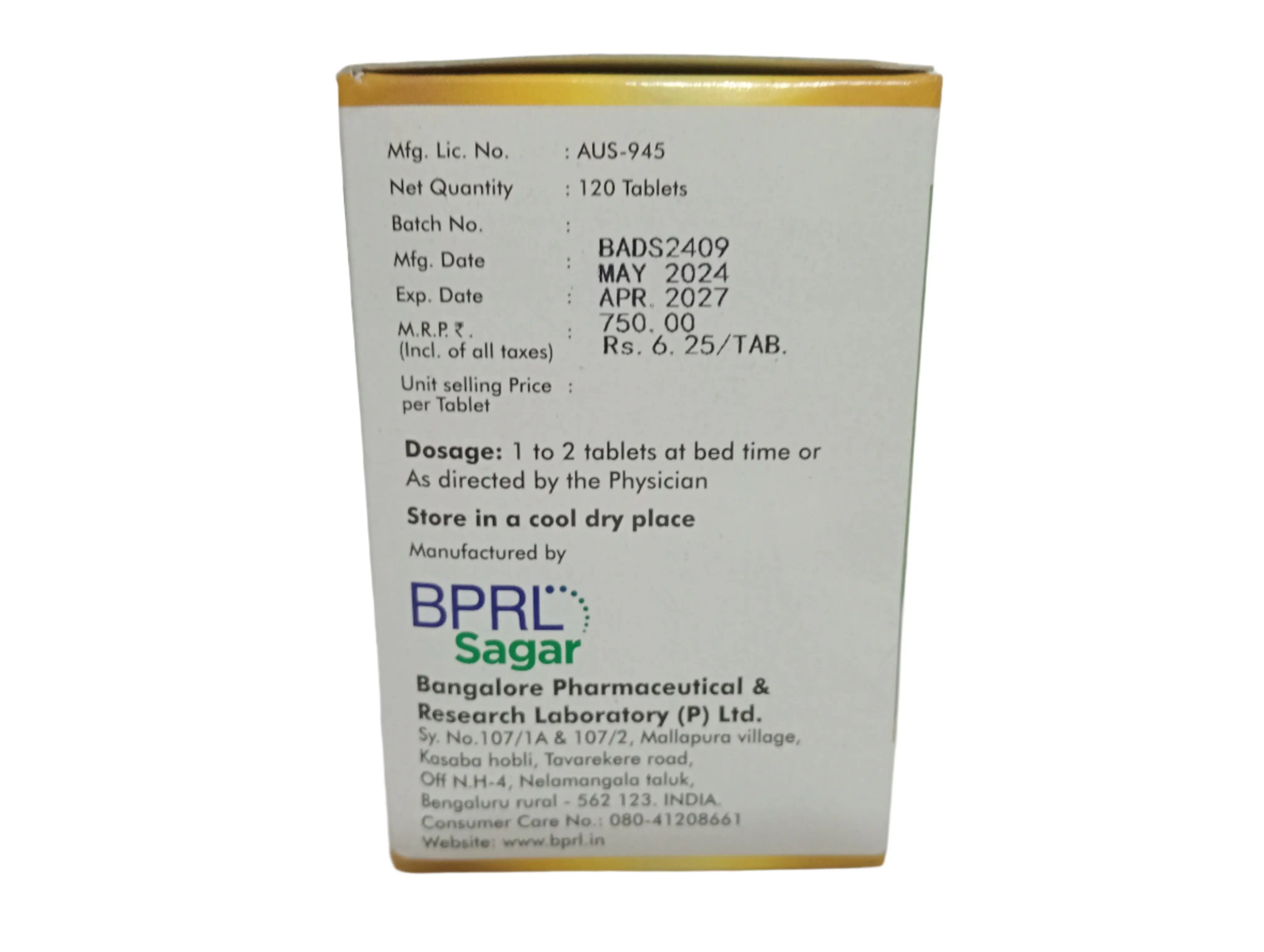 ANULOMA DS - 10 Nos - BPRL Sagar Pharmaceuticals - Image 4