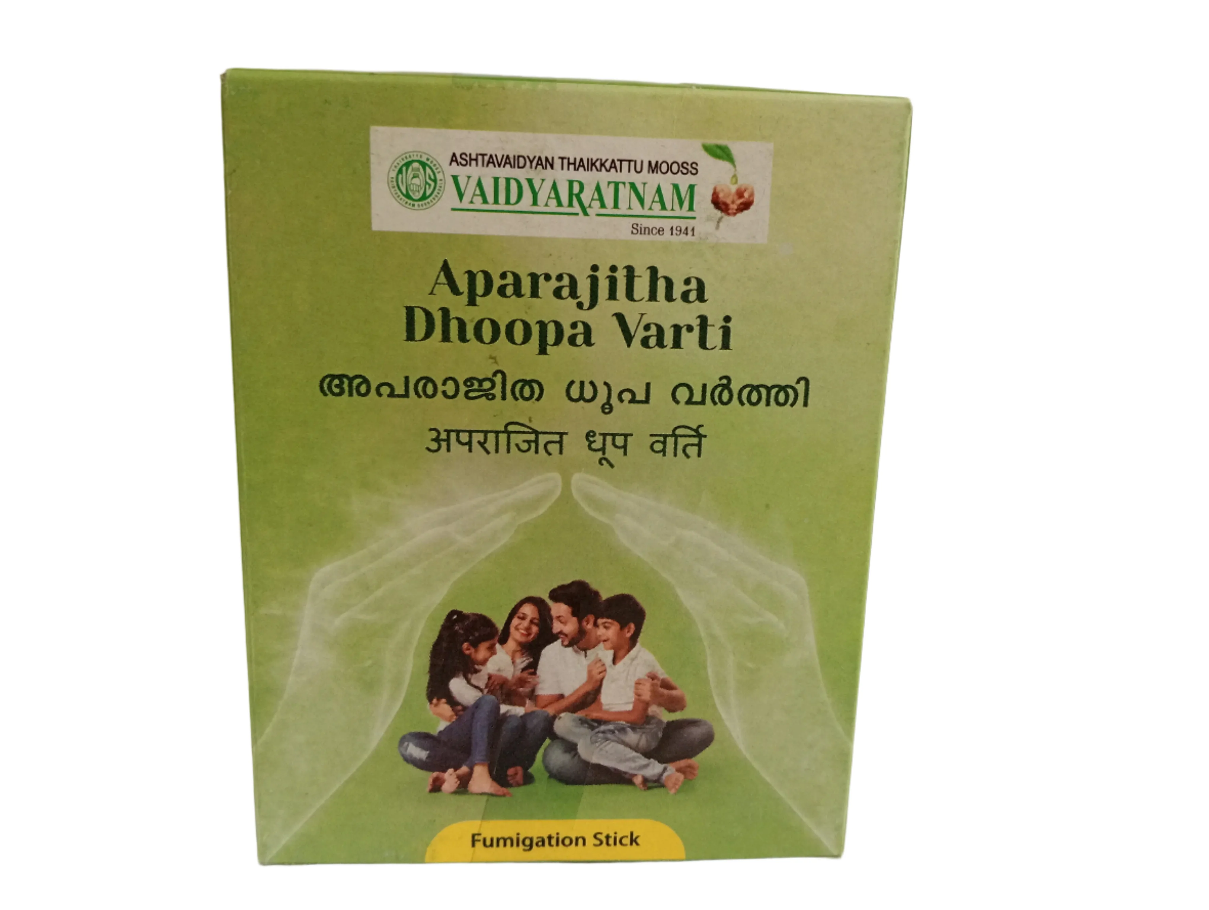 Aparajitha Dhoopa Varthi - 10 Nos - Vaidyaratnam