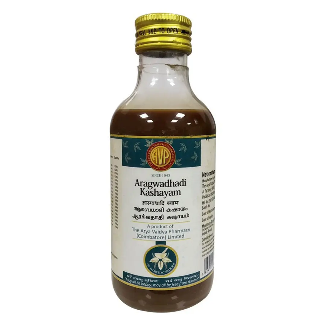Aragwadhadhi Kashayam 200ML - AVP Ayurveda