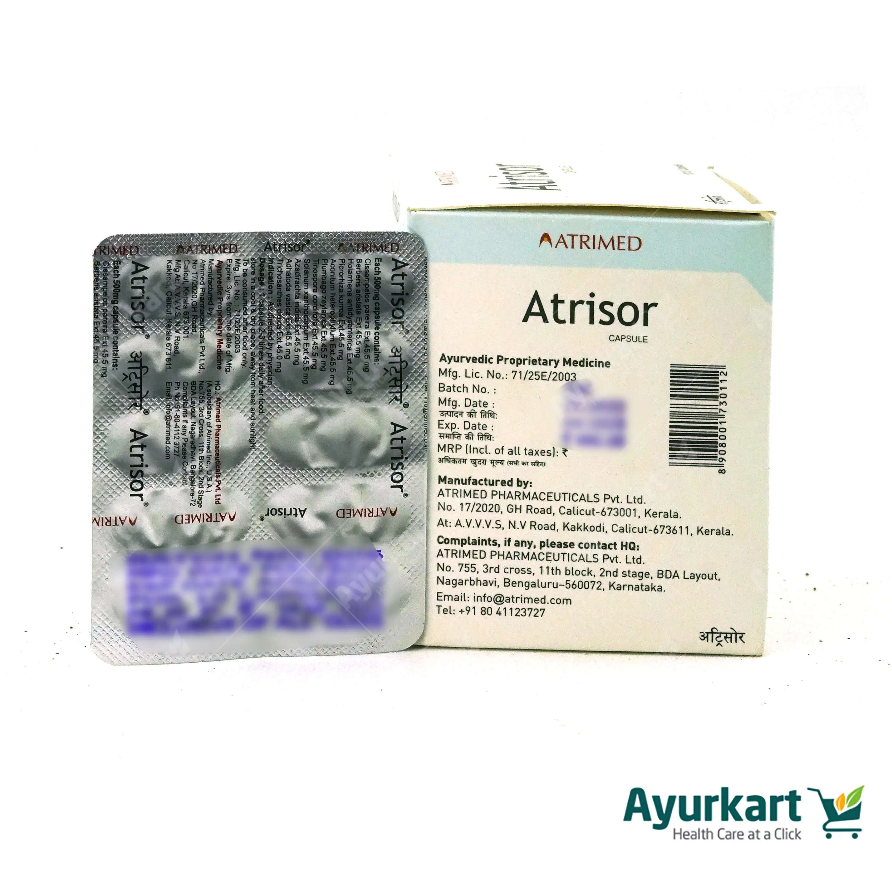 Atrisor Capsule 100 Nos - Atrimed - Image 3