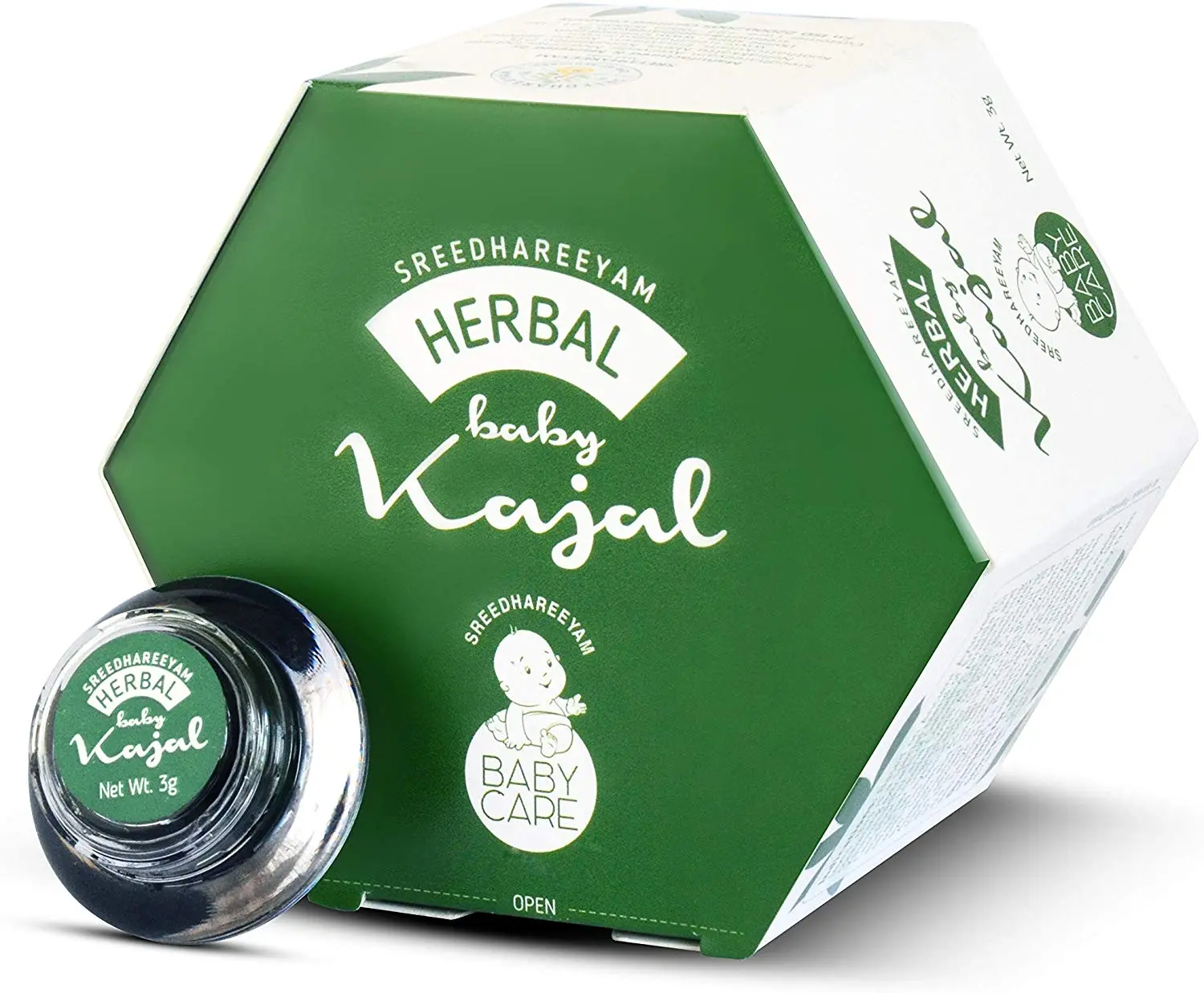 Ayurveda Herbal Kajal - Sreedhareeyam-3gm - Image 3