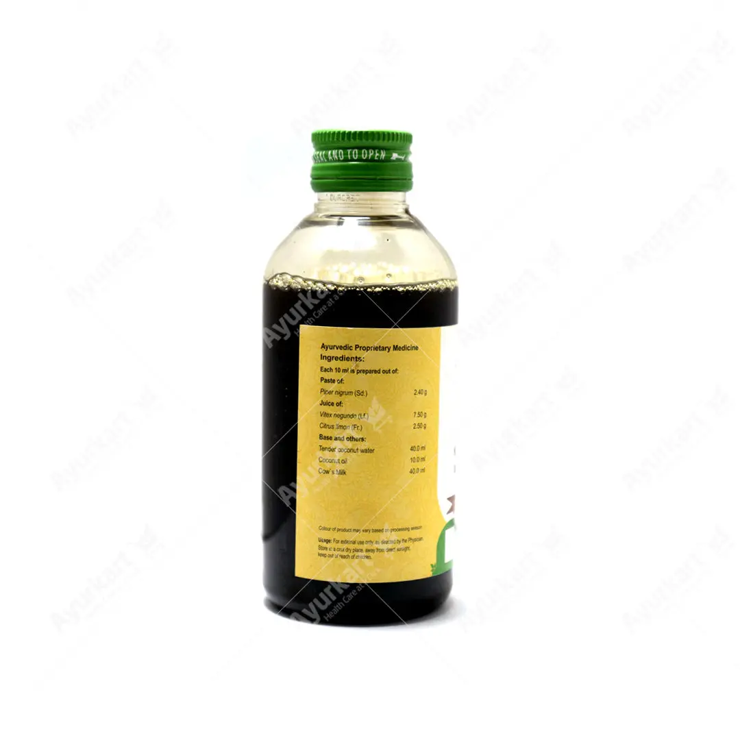 Marichadi Kera Thailam - 200ML - Vaidyaratnam - Image 2