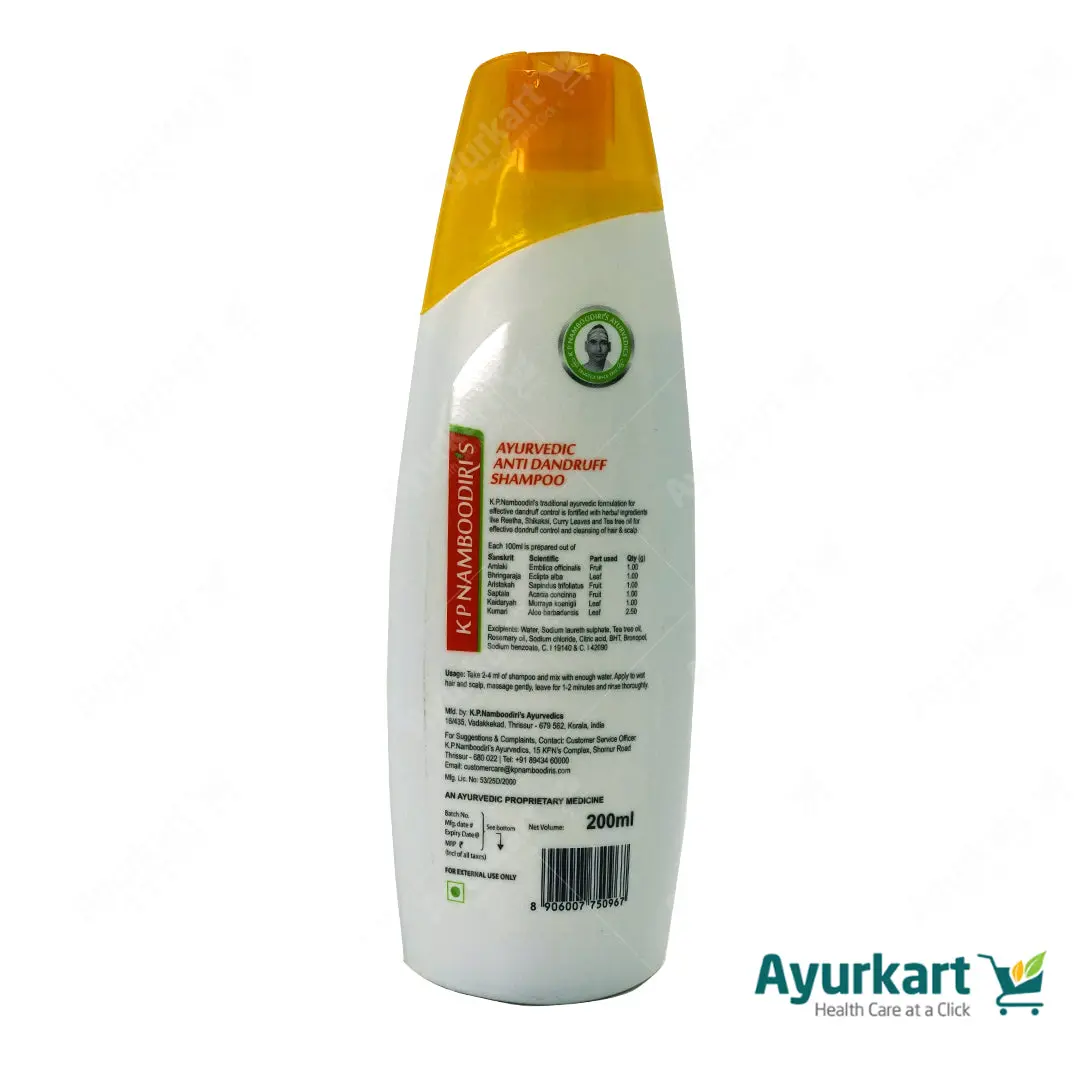 Ayurvedic Anti Dandruff Shampoo - KP Namboodiri's - Image 5