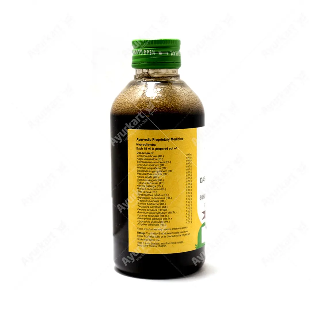 Dasamoolarasnadi Kashayam - 200ML - Vaidyaratnam - Image 2