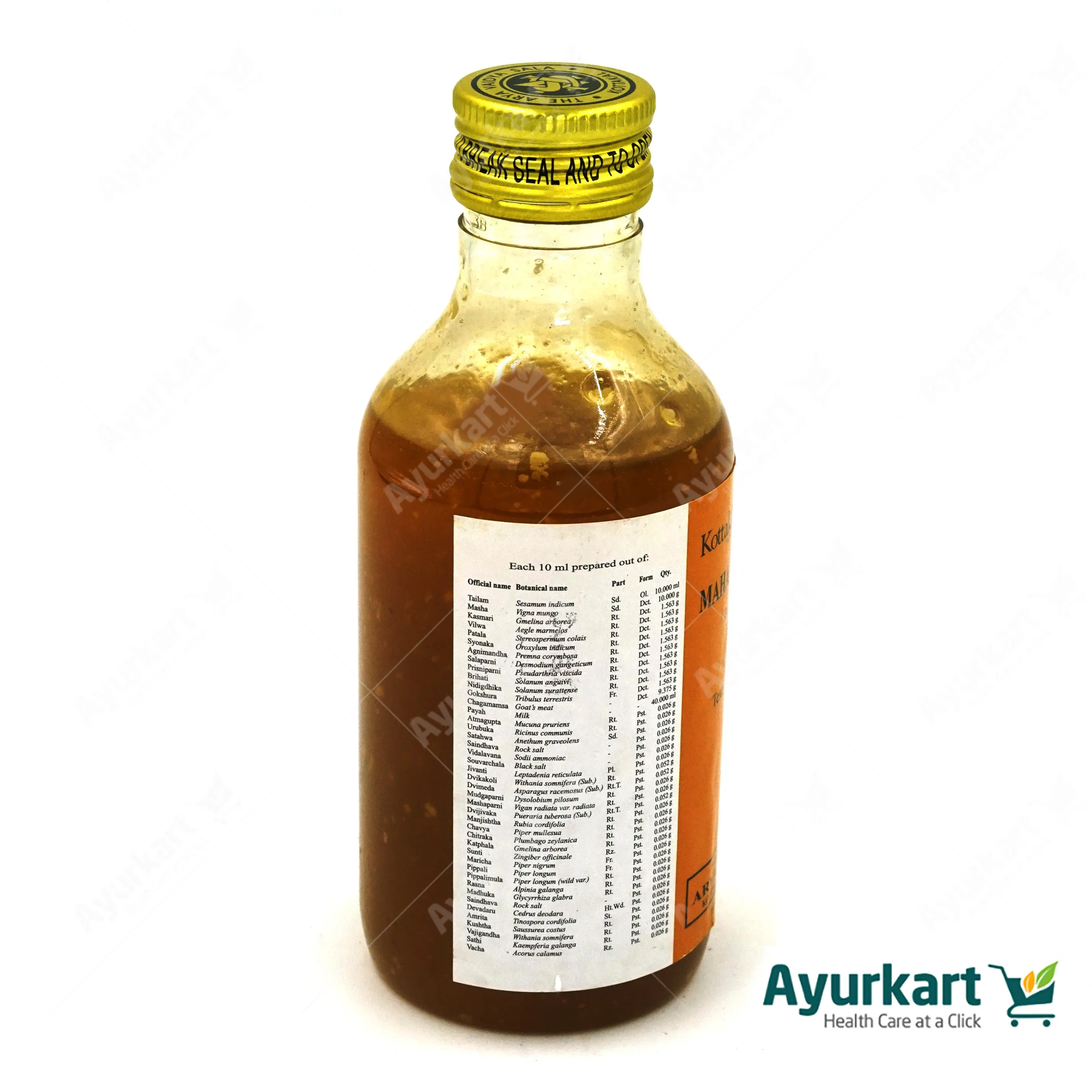 Mahamasha Tailam 200ml-Kottakkal - Image 3