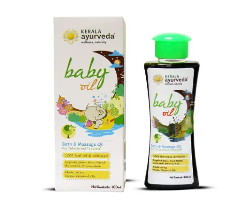 Baby Oil - 100 ML - Kerala Ayurveda - Image 2