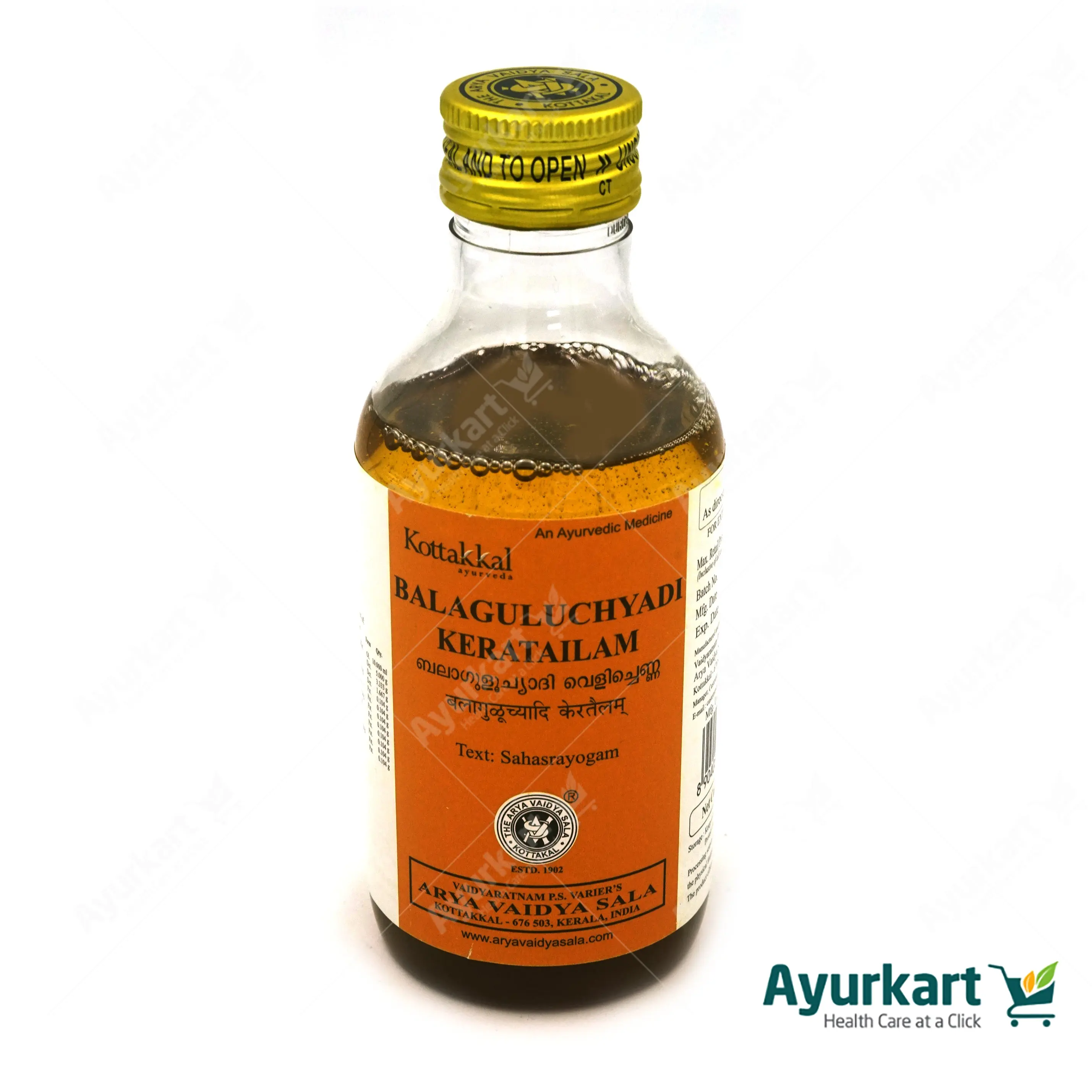 Balaguluchyadi Kera Tailam - 200ML - Kottakkal - Image 2