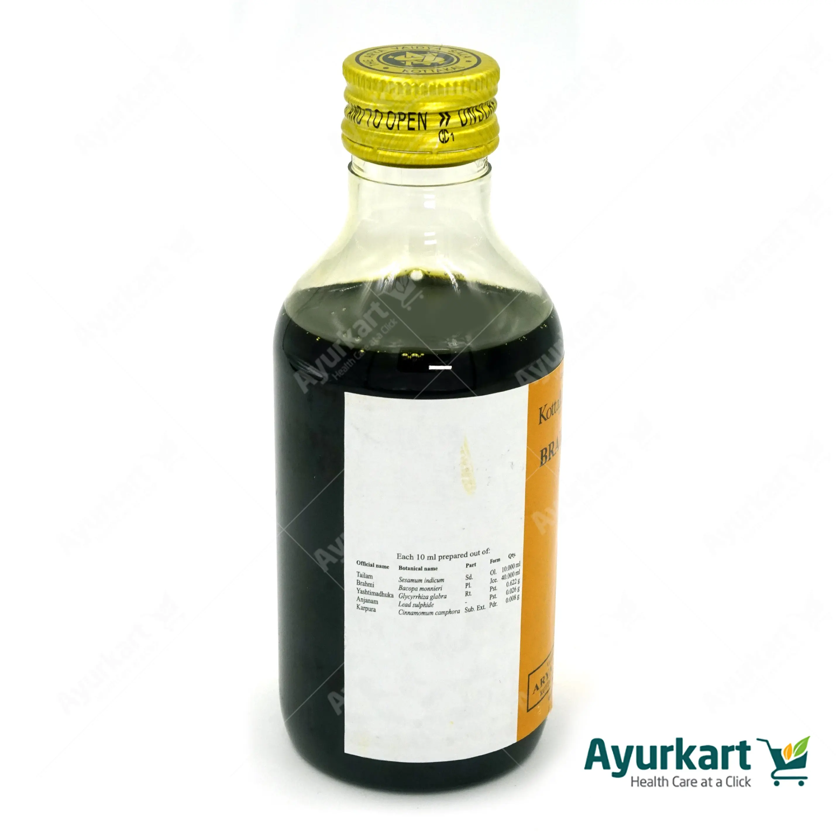 Brahmi Tailam - 200ML- Kottakkal - Image 3