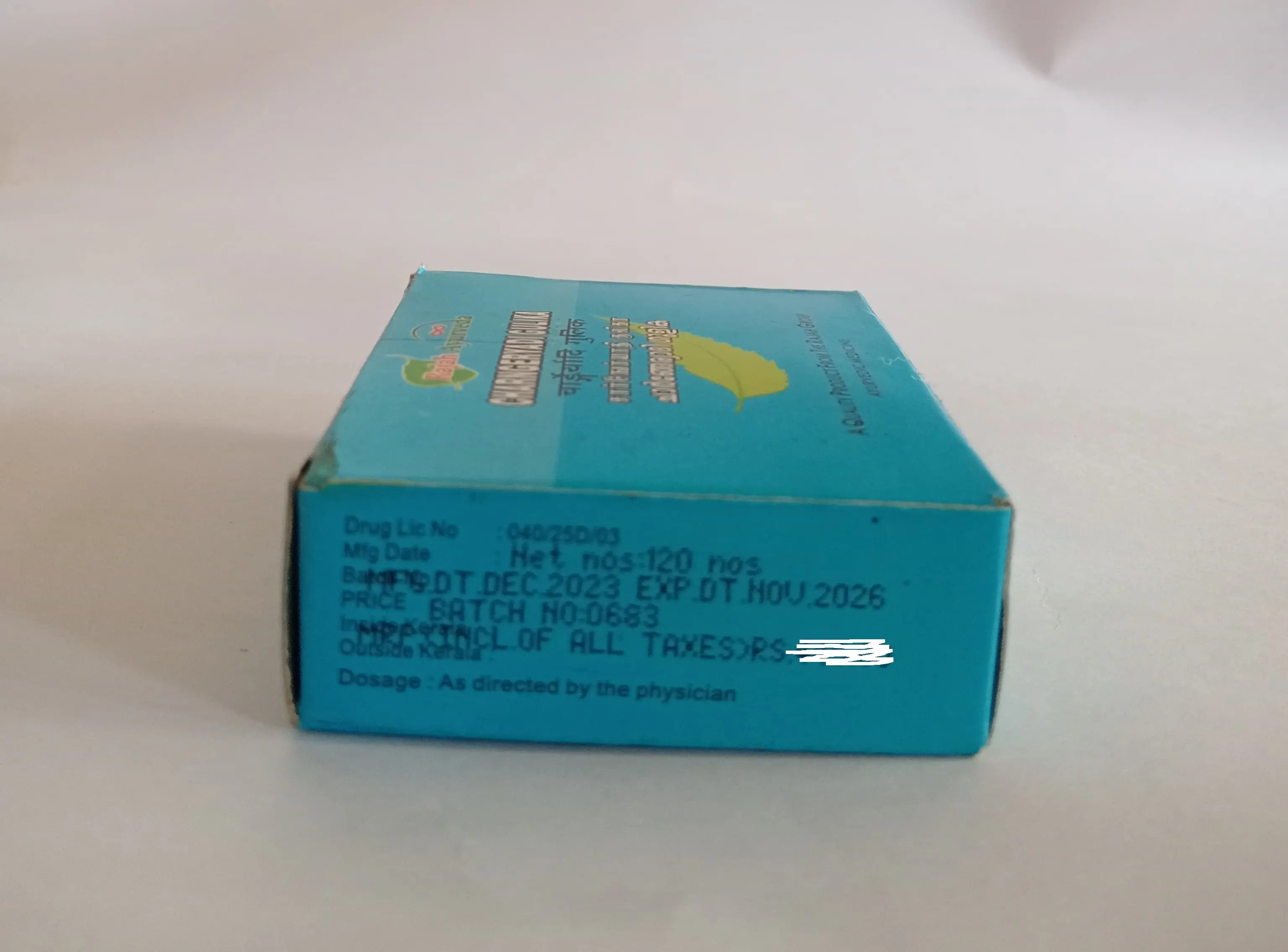 Charngeryadi Gulika - 120 Nos - Rajah Ayurveda - Image 2