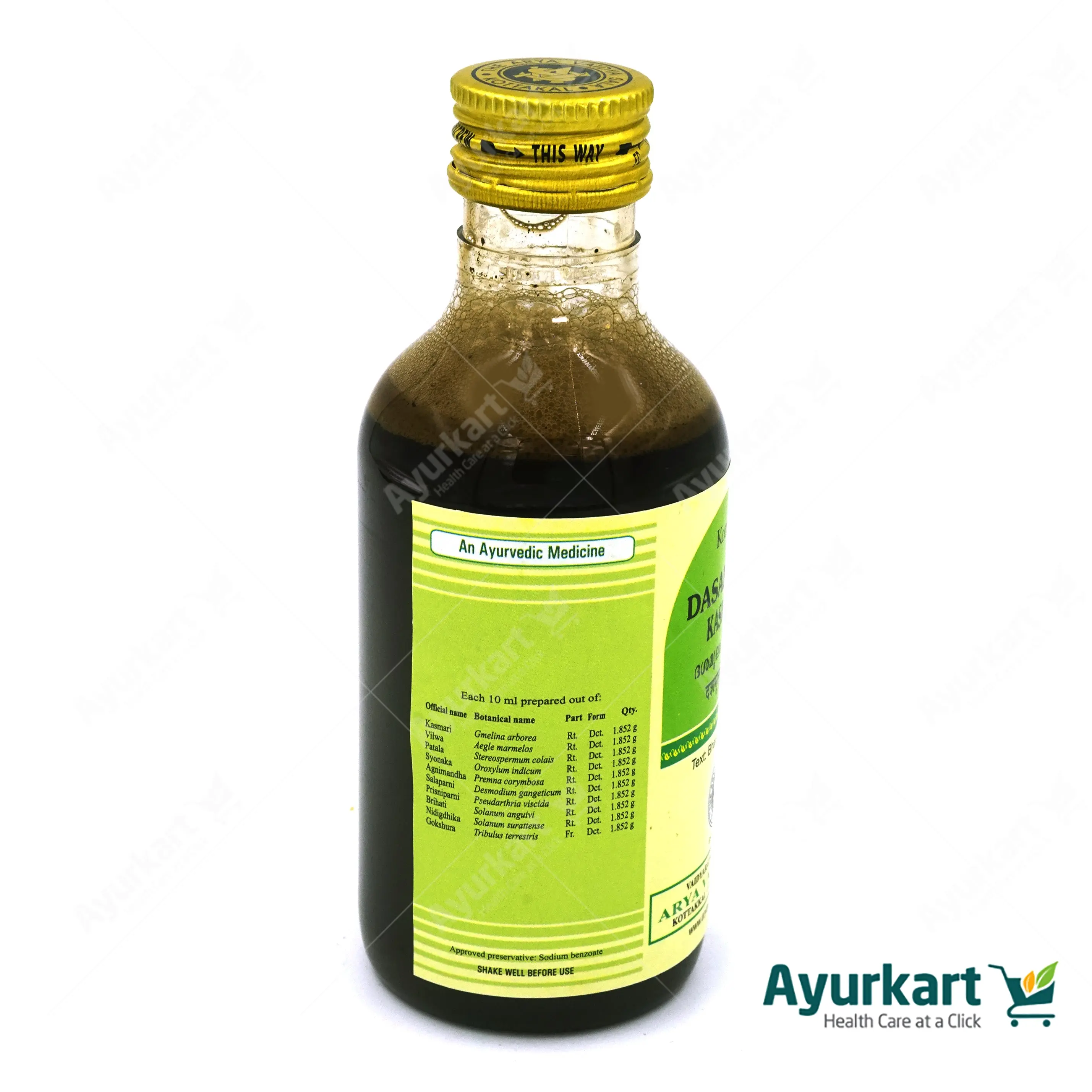Dasamulam Kashayam - 200ML - Kottakkal - Image 3