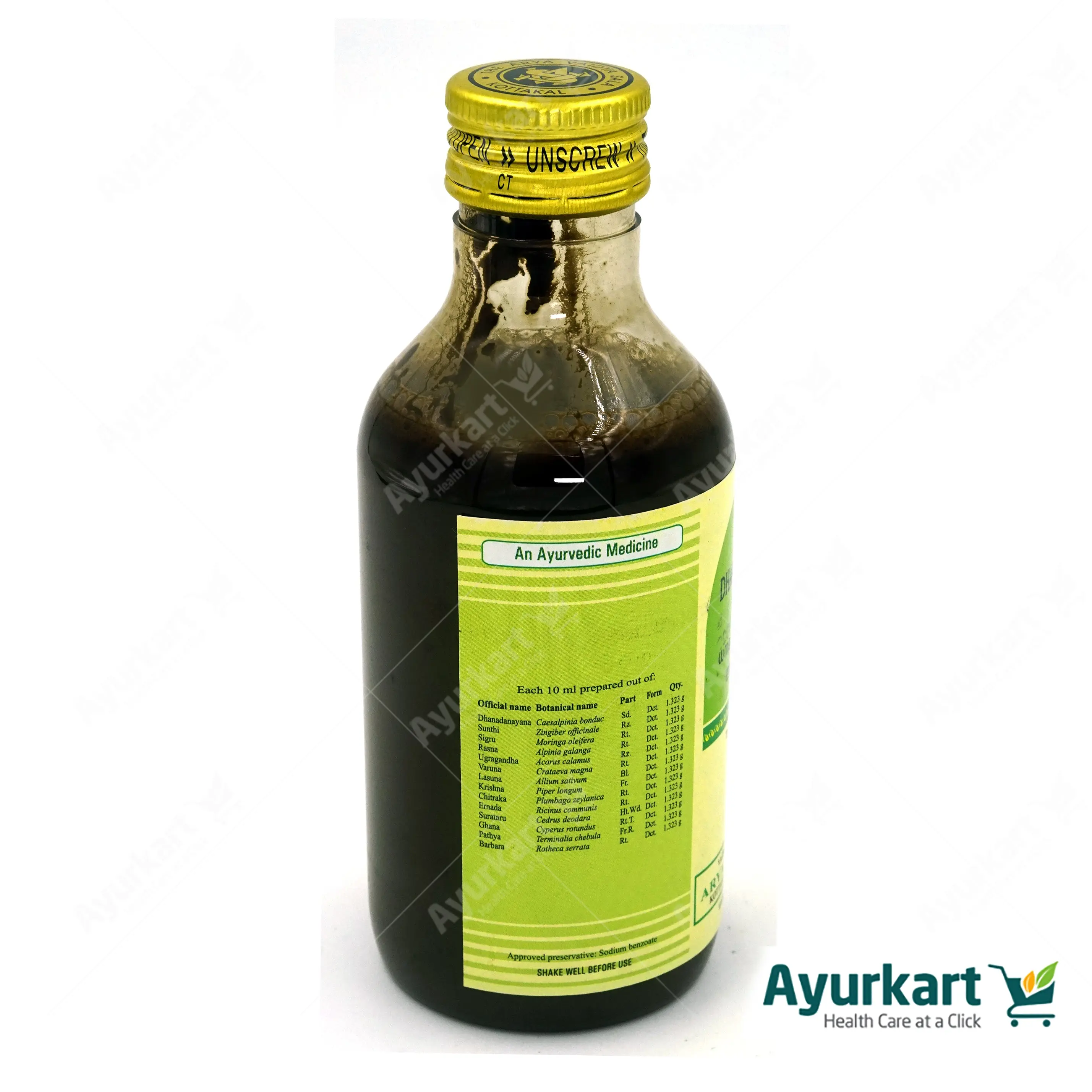 Dhanadanayanadi Kashayam - 200ML - Kottakkal - Image 3