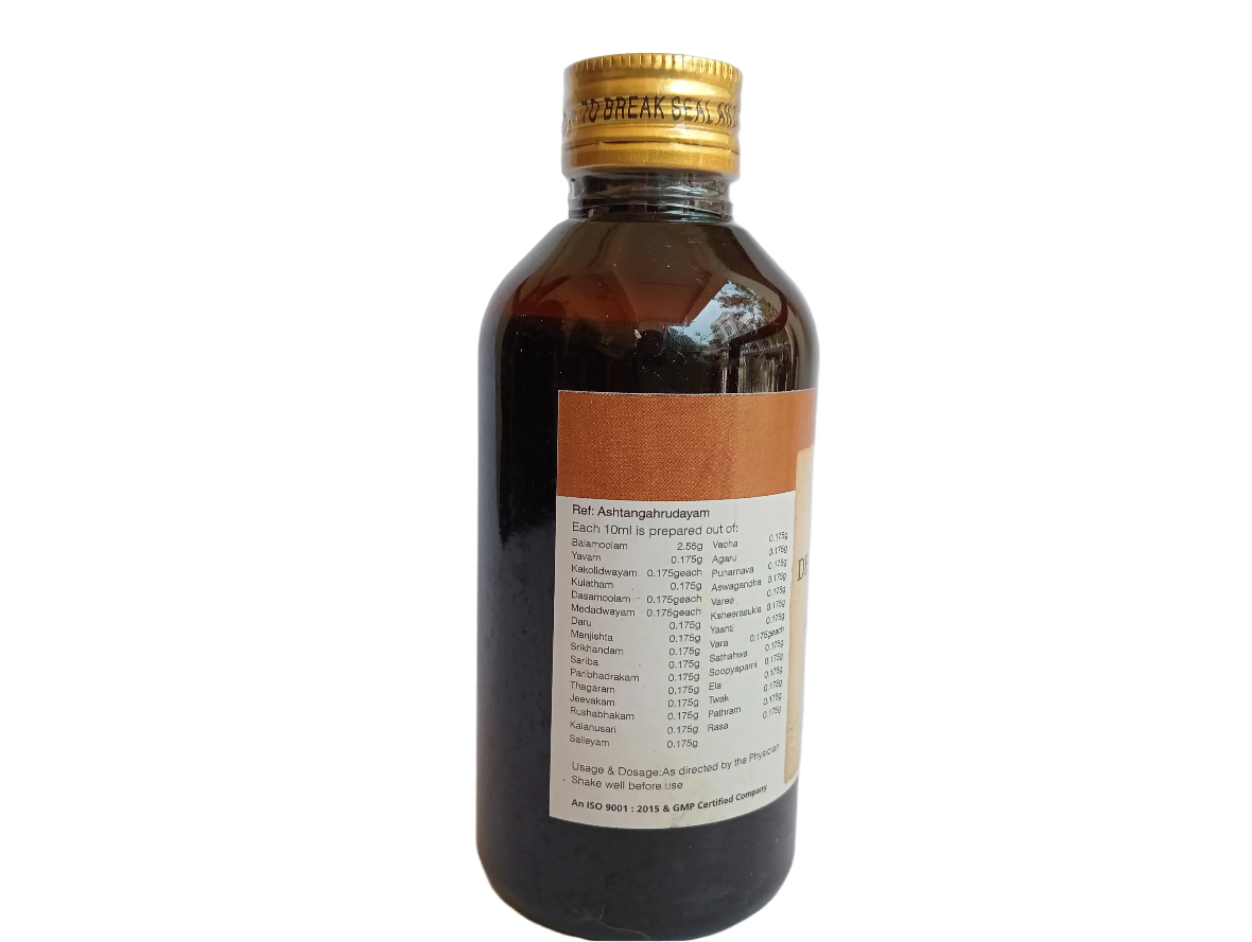 Dhanwantharam Kashayam - 200ML - RAJAH AYURVEDA - Image 2