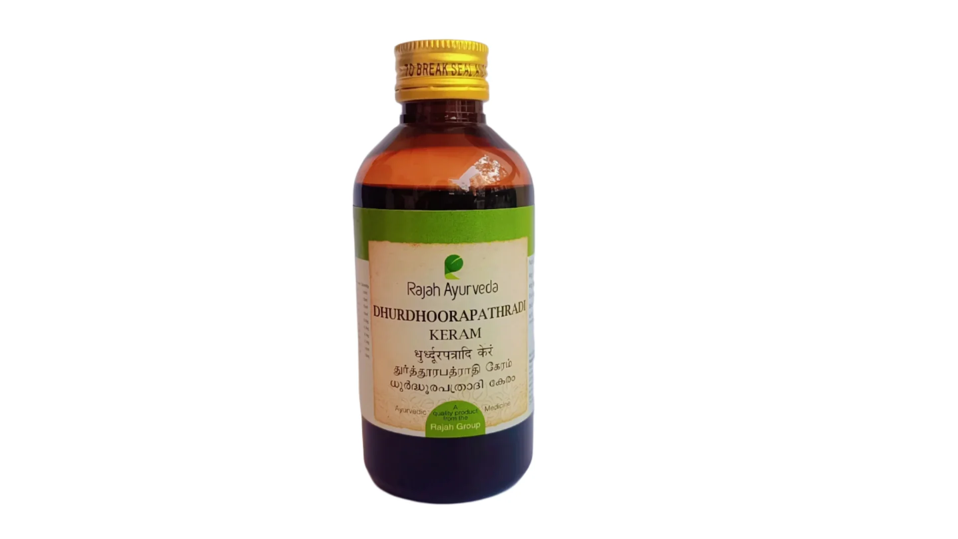 Dhurdhoorapathradi Keram - 200ML - Rajah Ayurveda