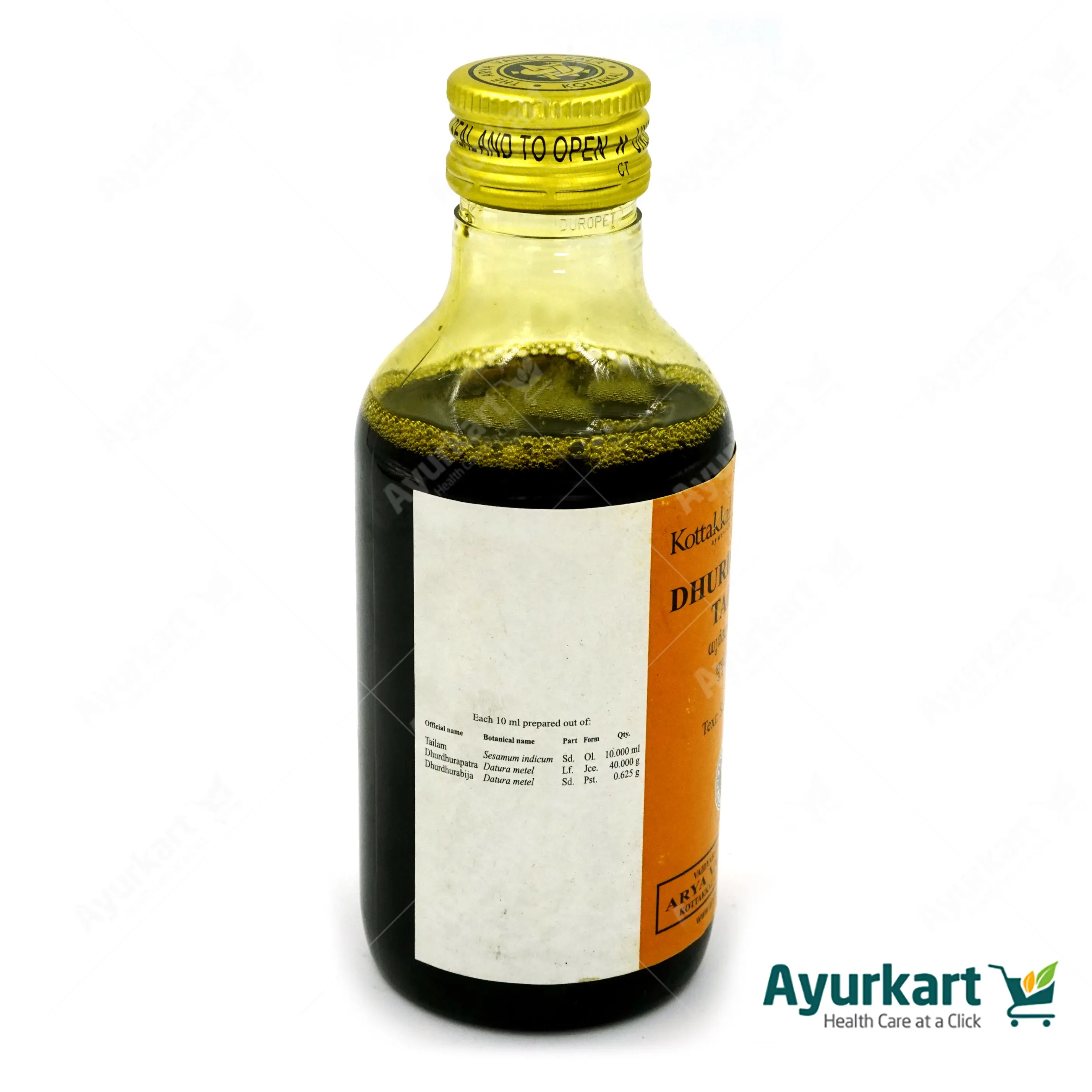 DHURDHURADI Tailam - 200ML- Kottakkal - Image 3