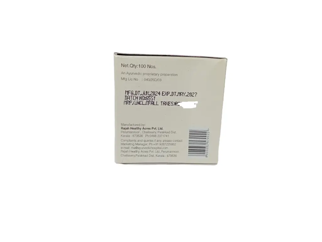 Diabest R Tablets - 100 Nos - Rajah Ayurveda - Image 3