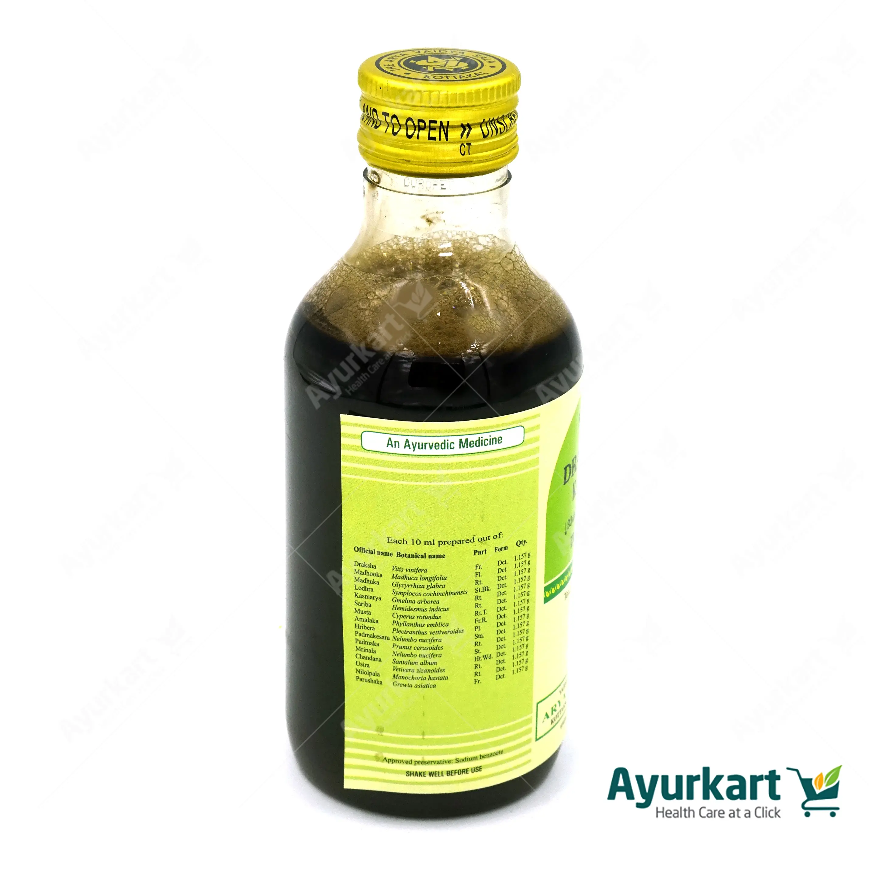 Drakshadi Kashayam - 200ML - Kottakkal Ayurveda - Image 3