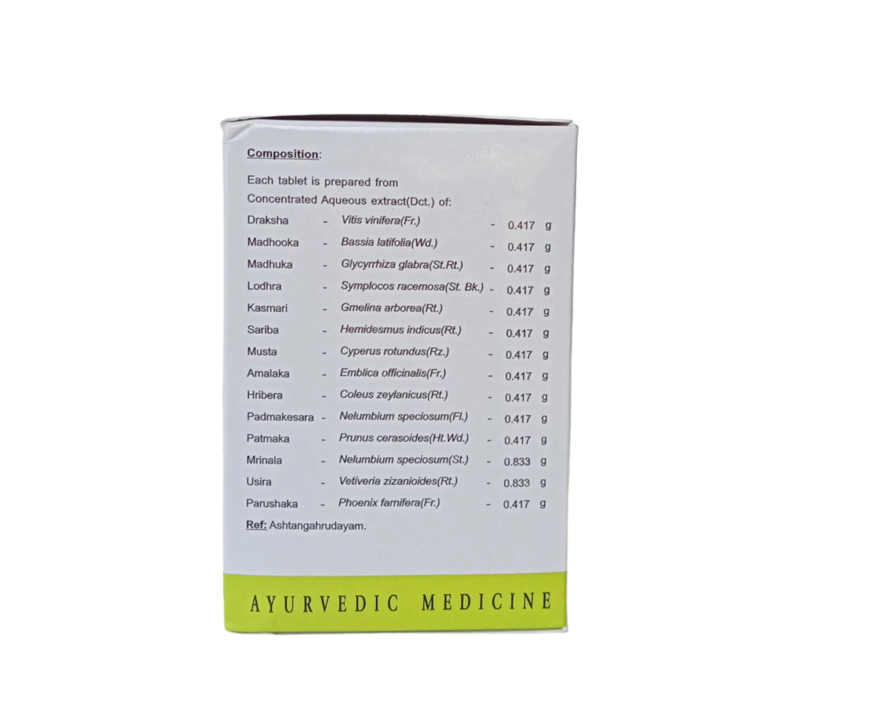 Drakshadi Kashayam Tablets - 120 Nos - AVN Arogya - Image 4