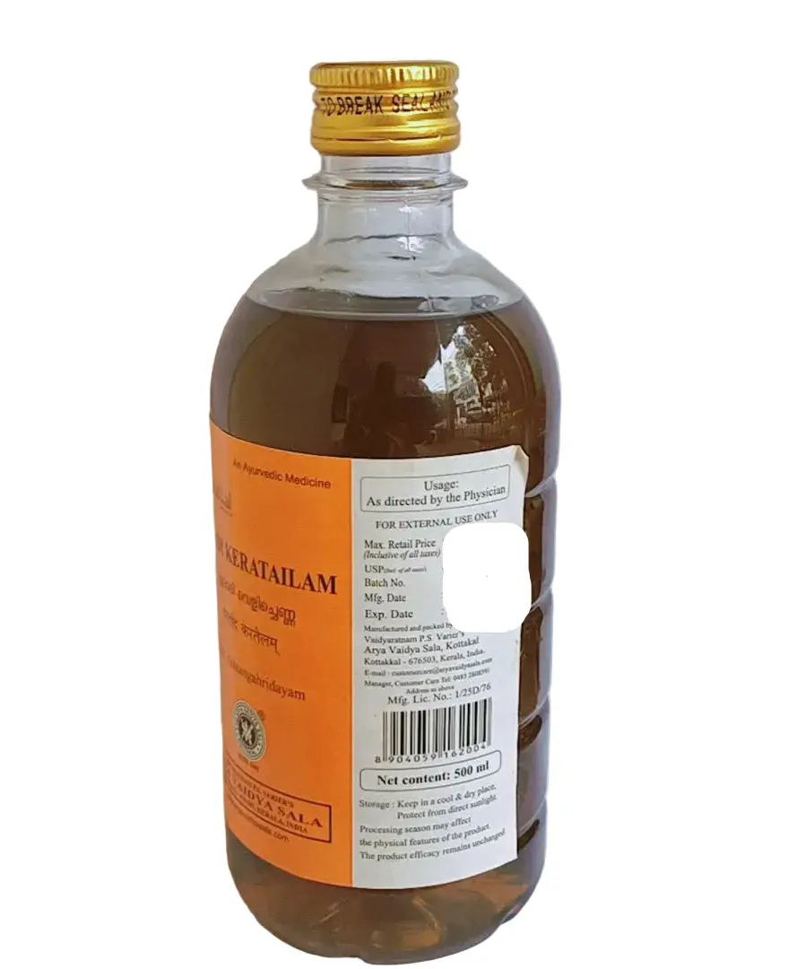 Eladi Kera Tailam-500ml-Kottakkal - Image 3