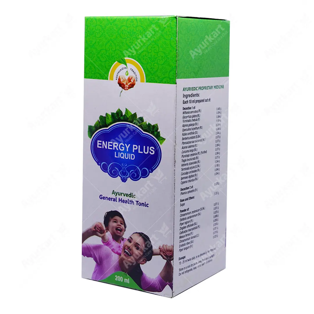 Energy Plus Liquid - 200ML - Vaidyaratnam