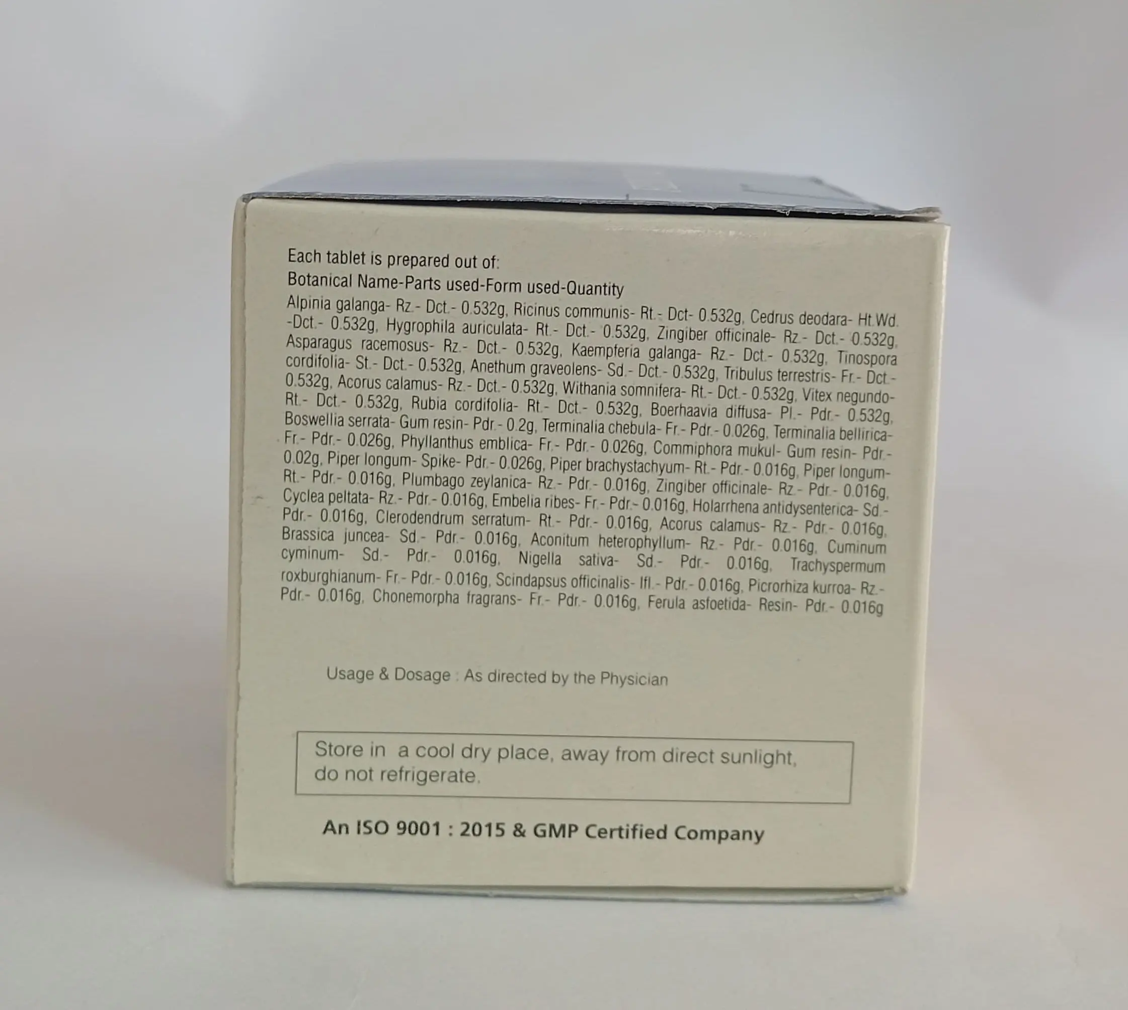 Flex Tablets - 100 Nos - Rajah Ayurveda - Image 2
