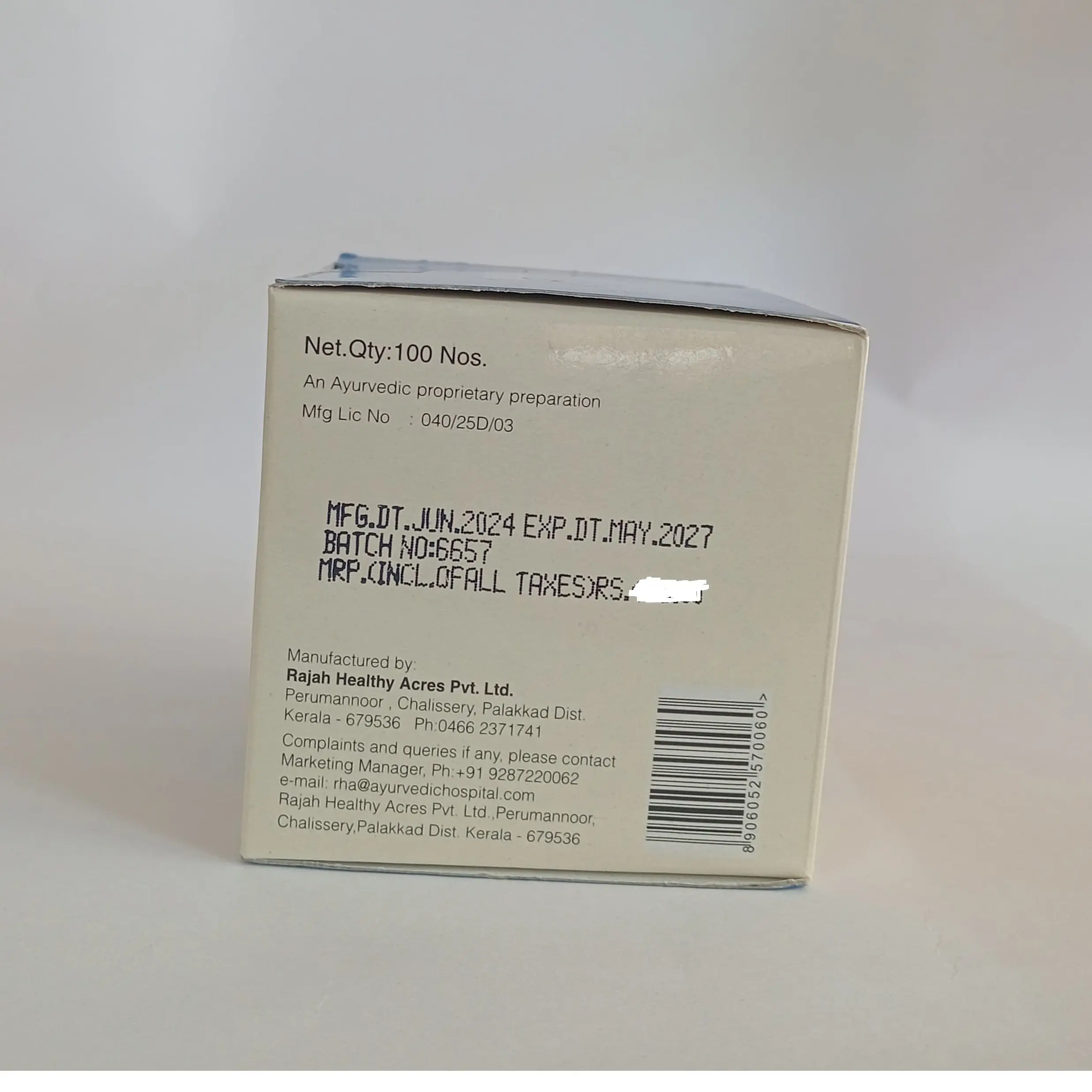 Flex Tablets - 100 Nos - Rajah Ayurveda - Image 3
