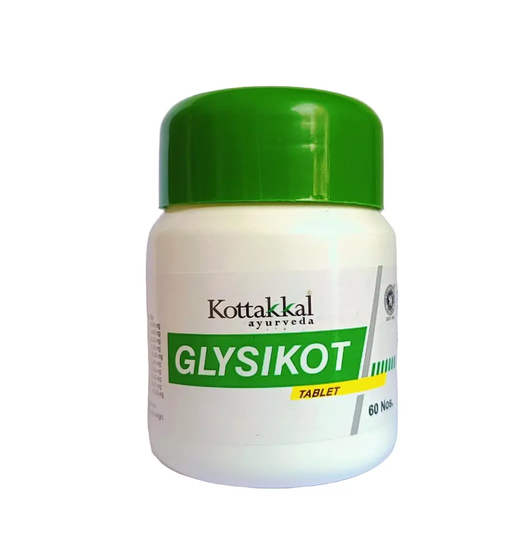 GLYSIKOT Tablet - 60Nos - Kottakkal Aryavaidyasala