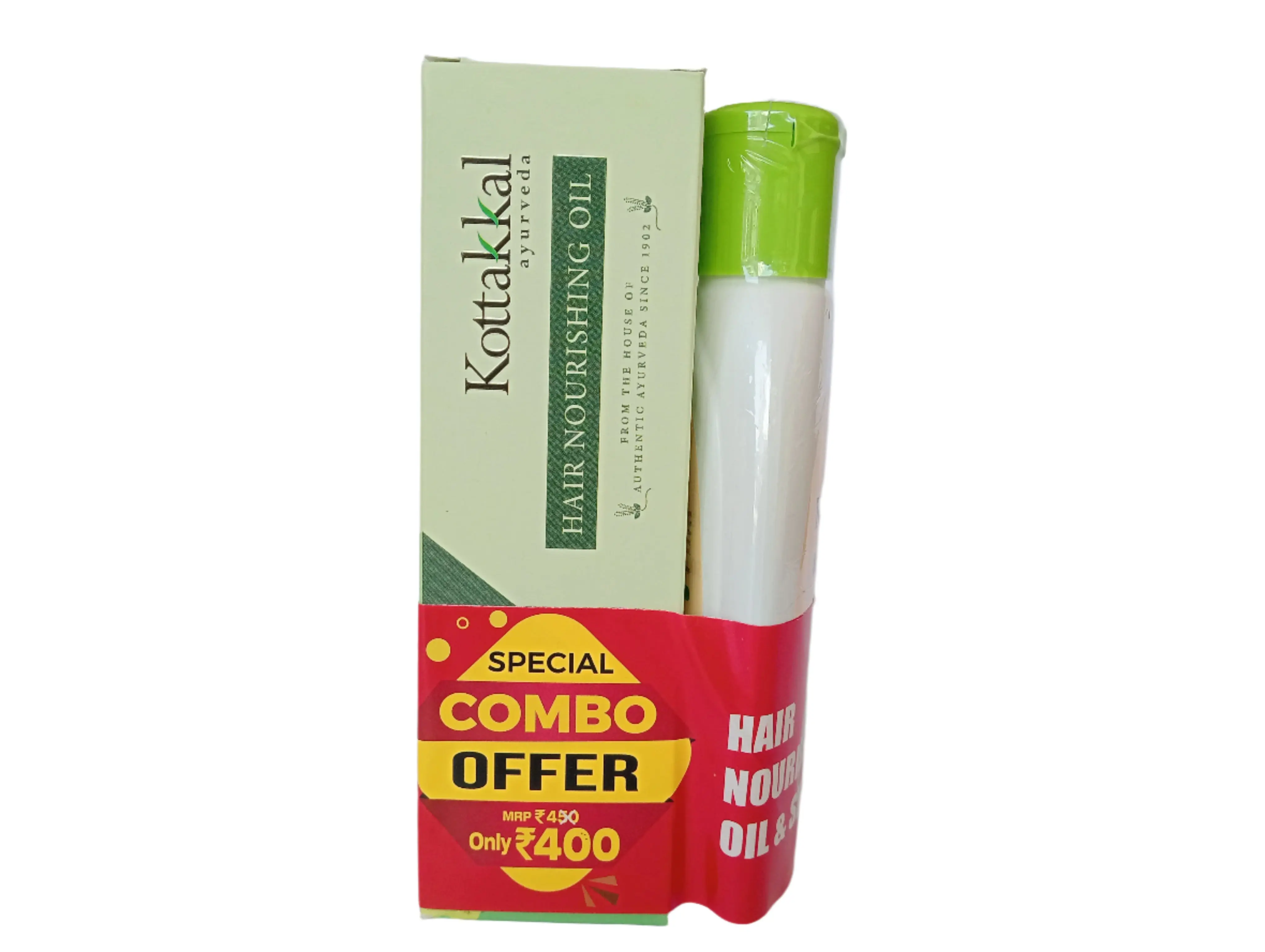 Hair Nourishing oil & Shampoo (Combo Offer) - KOTTAKKAL ARYAVAIDYASALA - Image 2