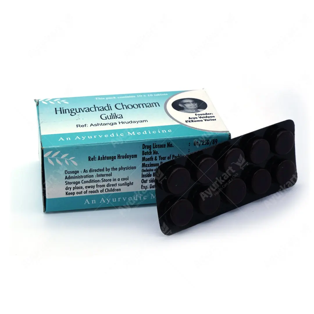 Hinguvachadi Choornam Tablet 100 Nos- AVP Ayurveda - Image 2