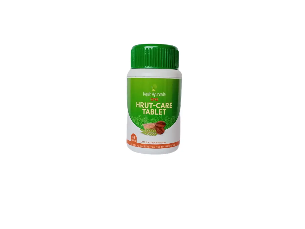 Hrut Care Tab - 60 Nos - Rajah Ayurveda