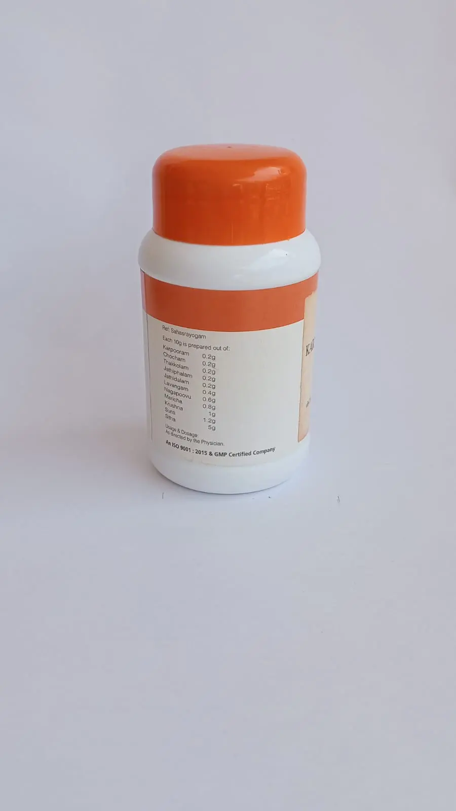 Karpooradi Choornam - 50ML - Rajah Ayurveda - Image 2