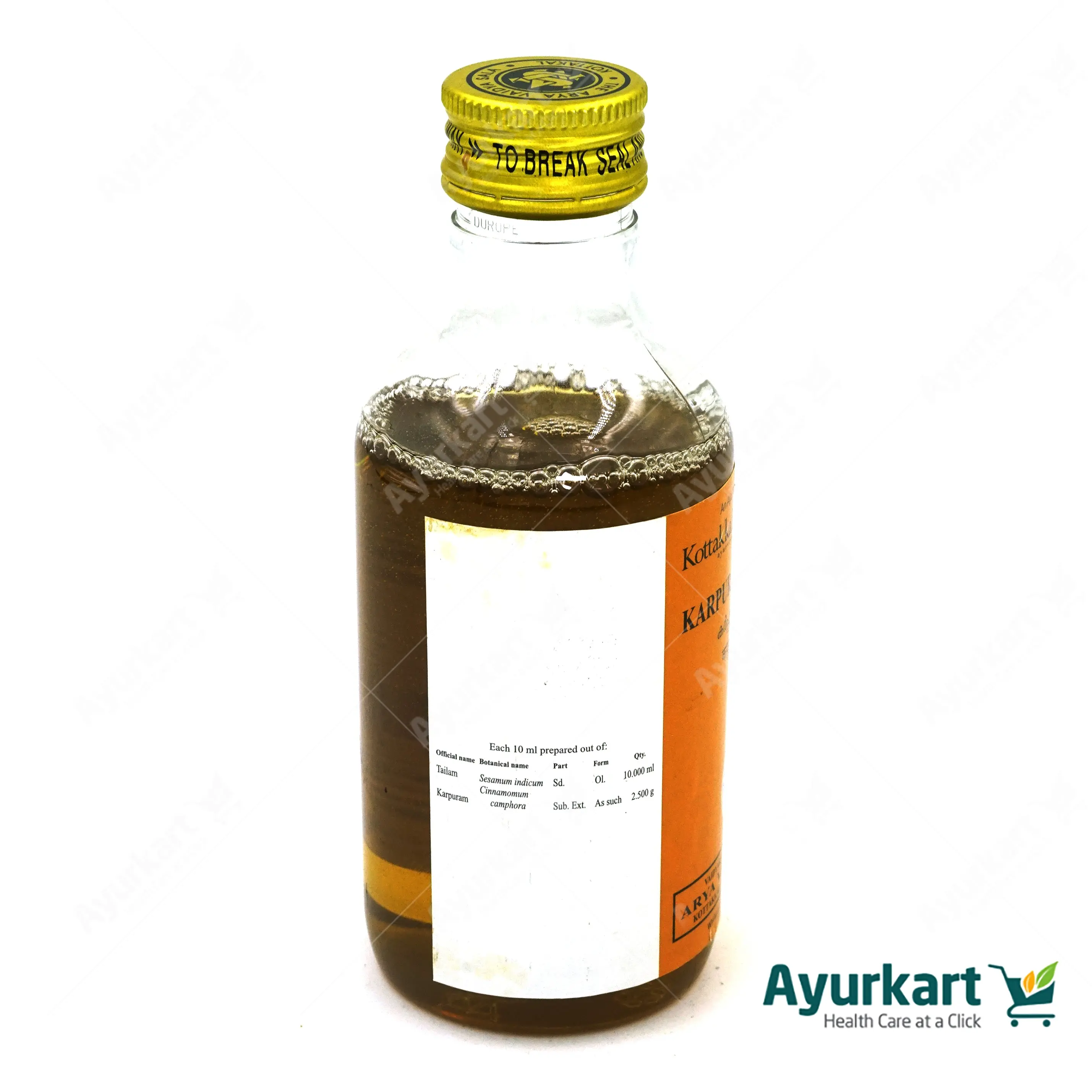 Karpuradi Tailam Kottakkal Ayurveda - Image 3