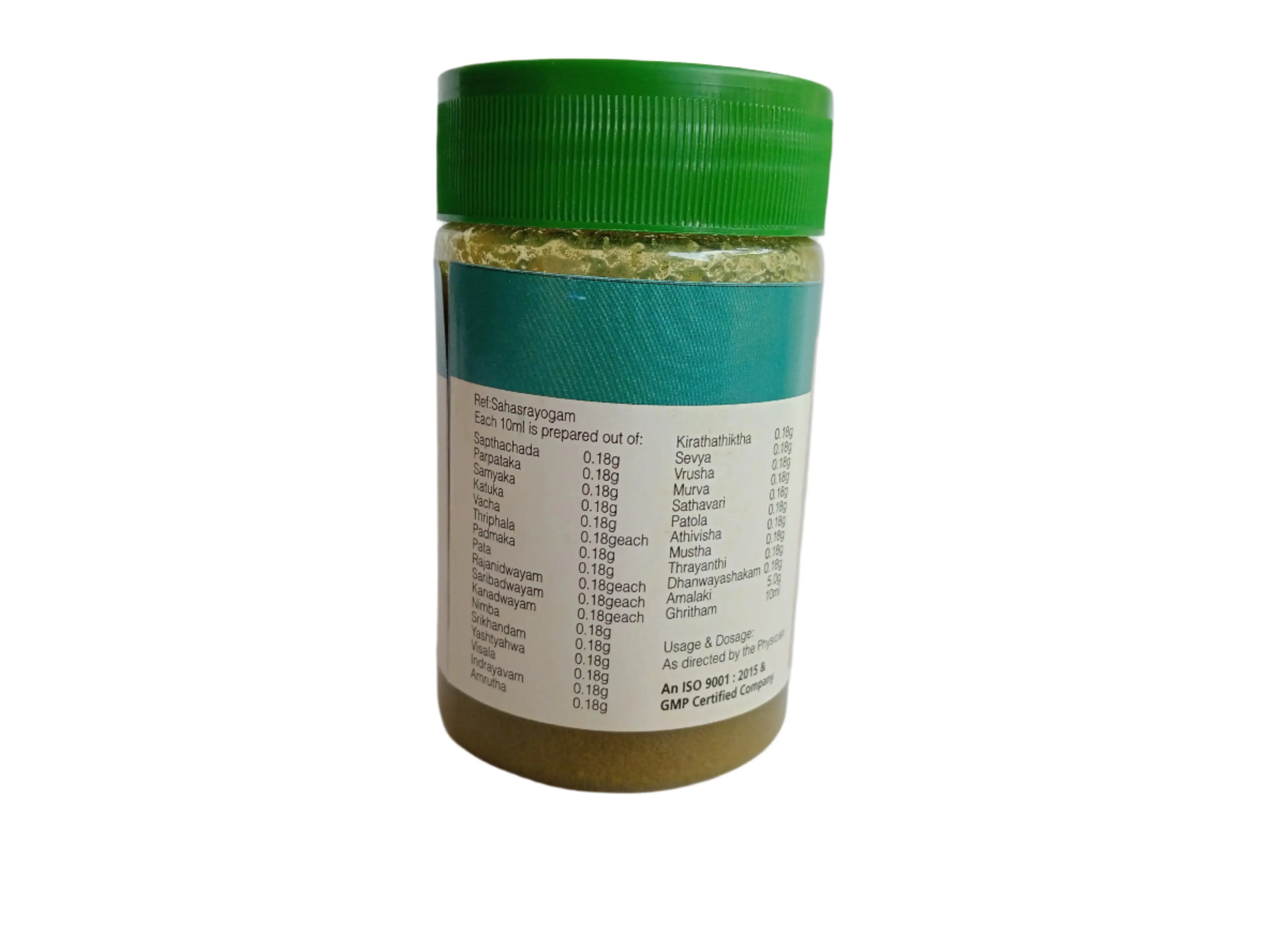 Mahathikthakam Ghritham - 150ML - Rajah Ayurveda - Image 3