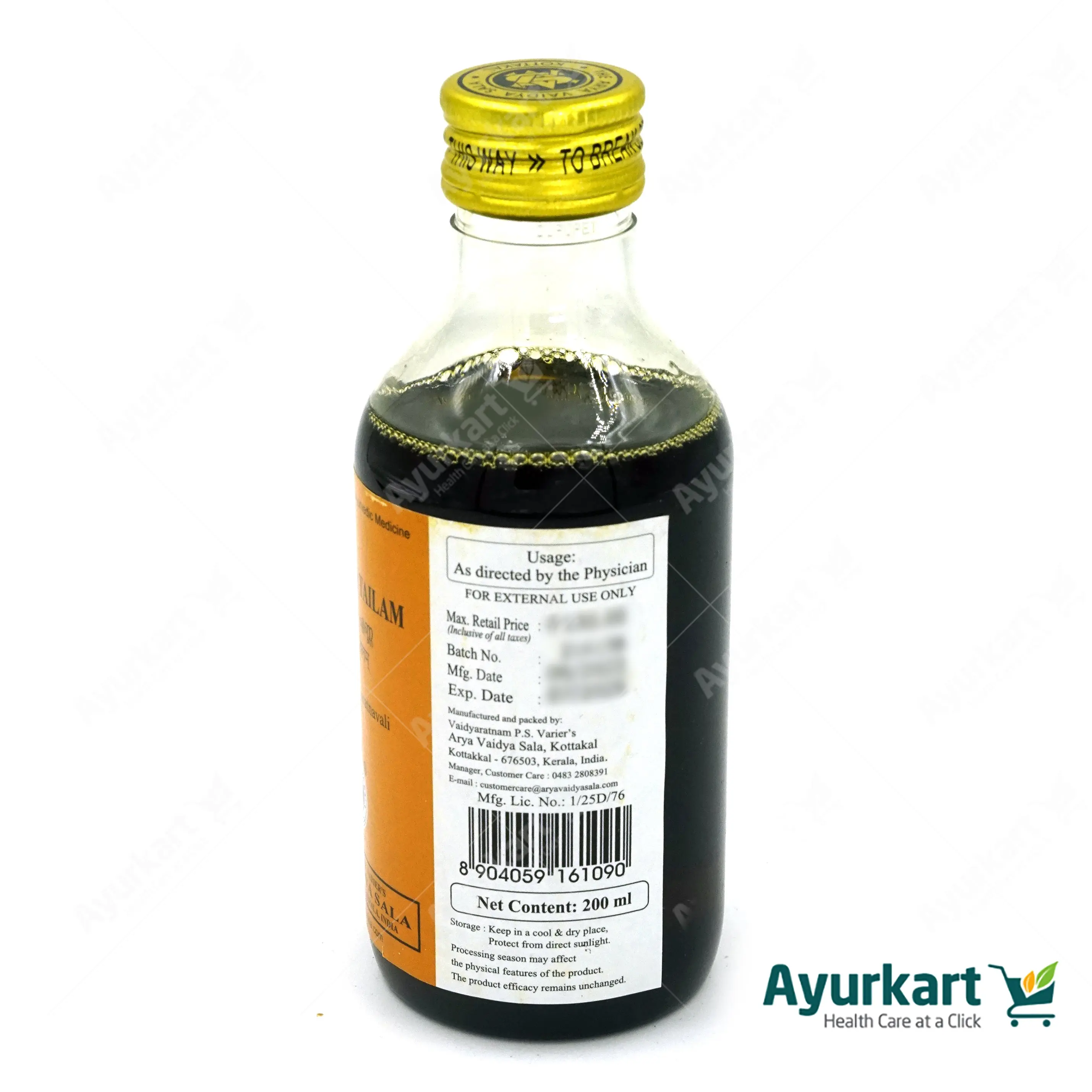 Malatyadi Tailam - 200ML - Kottakkal - Image 4