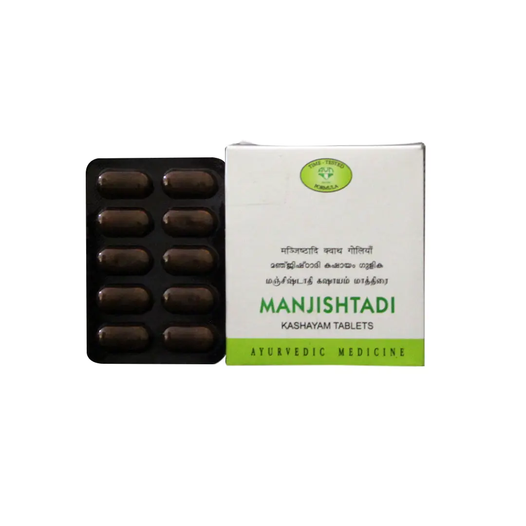 Manjishtadi Kashayam Tablets - 120 Nos - AVN Arogya