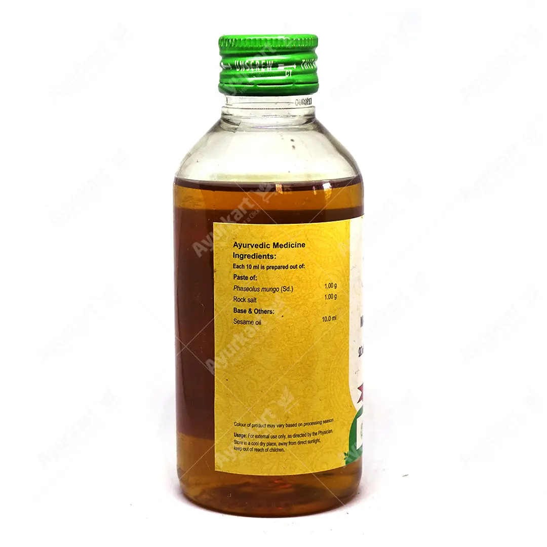 Mashasaindava Thailam - 200ML - Vaidyaratnam - Image 2