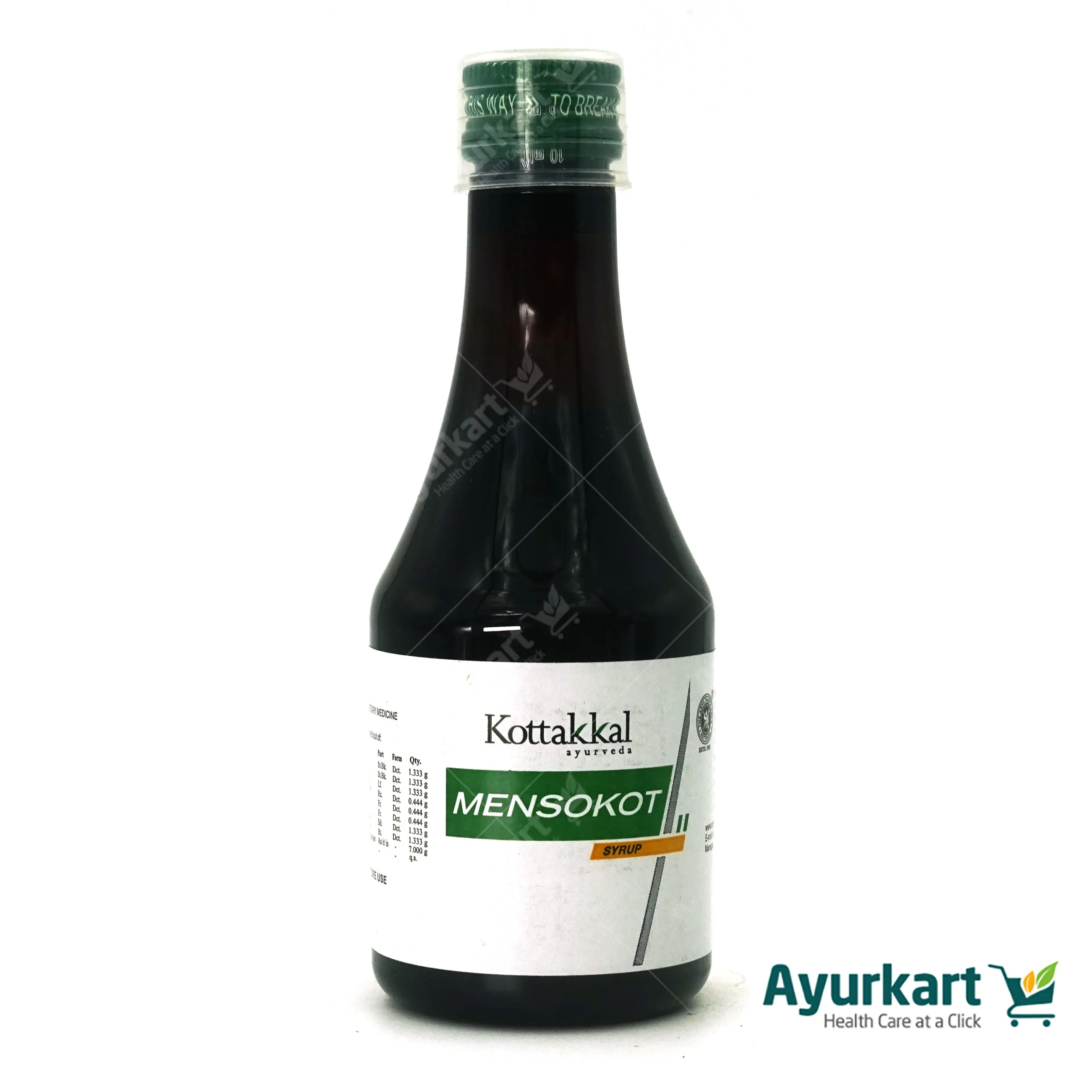Mensokot Syrup - 200ML - Kottakkal - Image 2