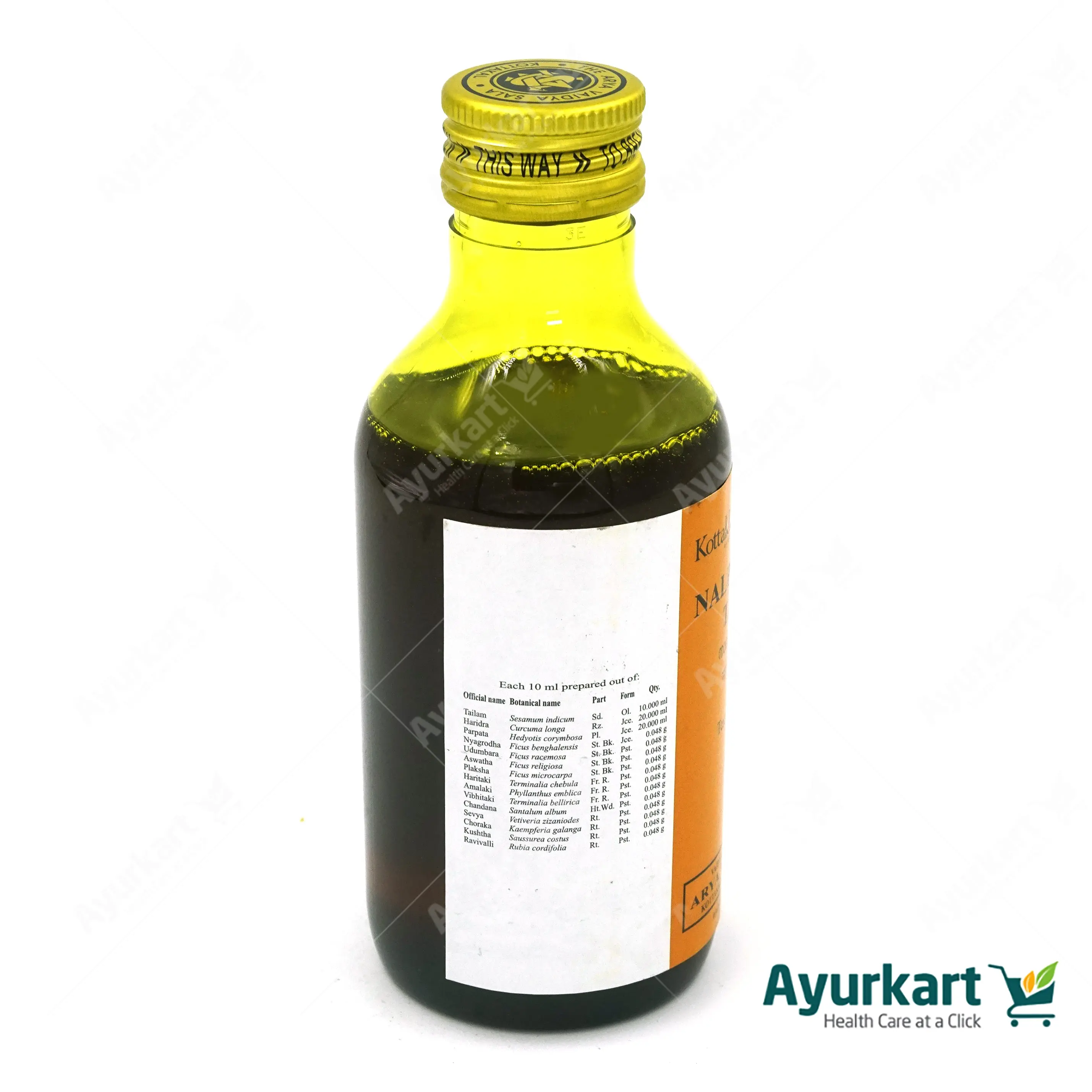 Nalpamaradi Tailam - 200ML- Kottakkal - Image 3