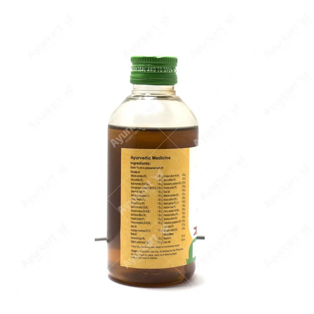 Narayana Thailam - 200ML - Vaidyaratnam - Image 2