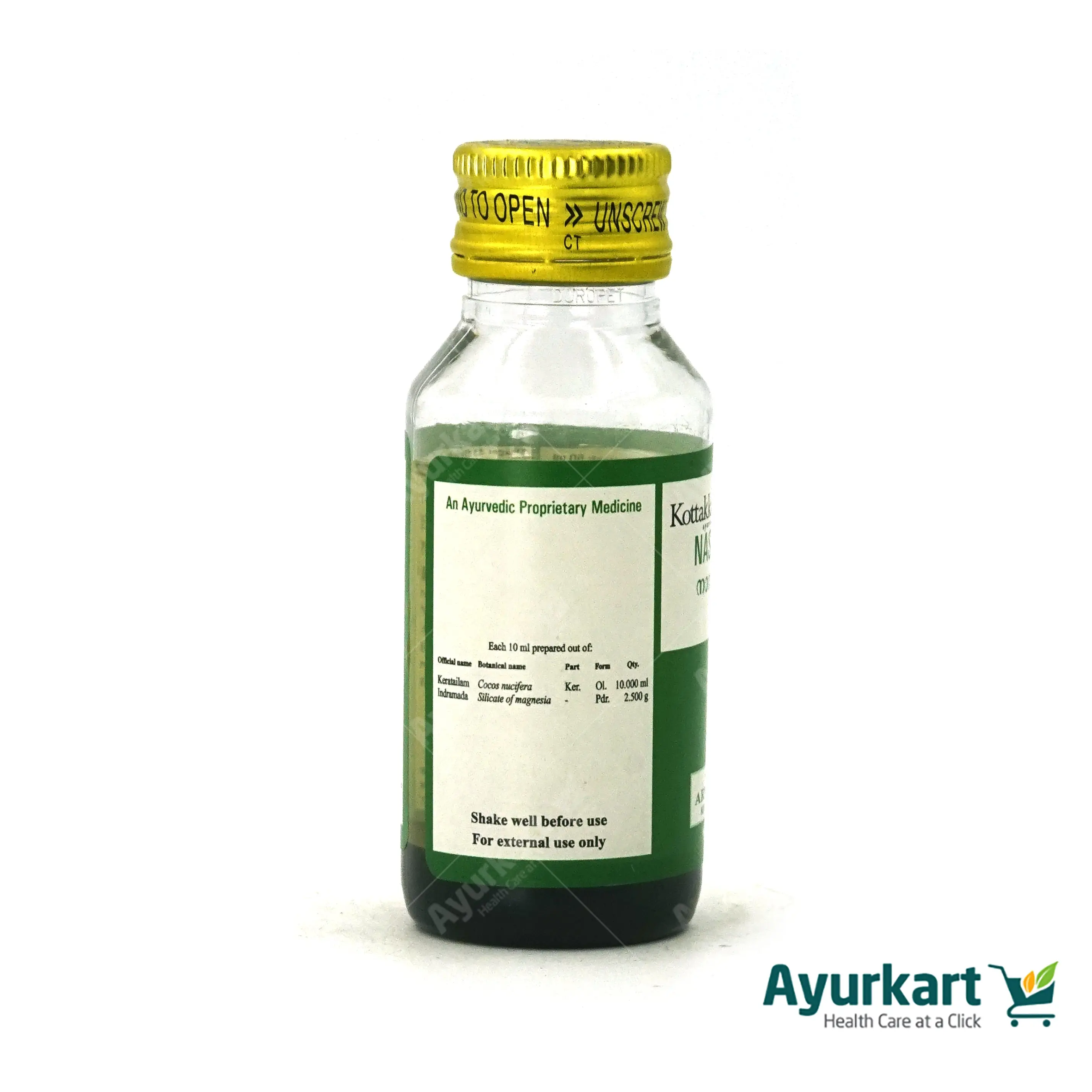 Nasarsas Tailam - 50 ml - Kottakkal - Image 3