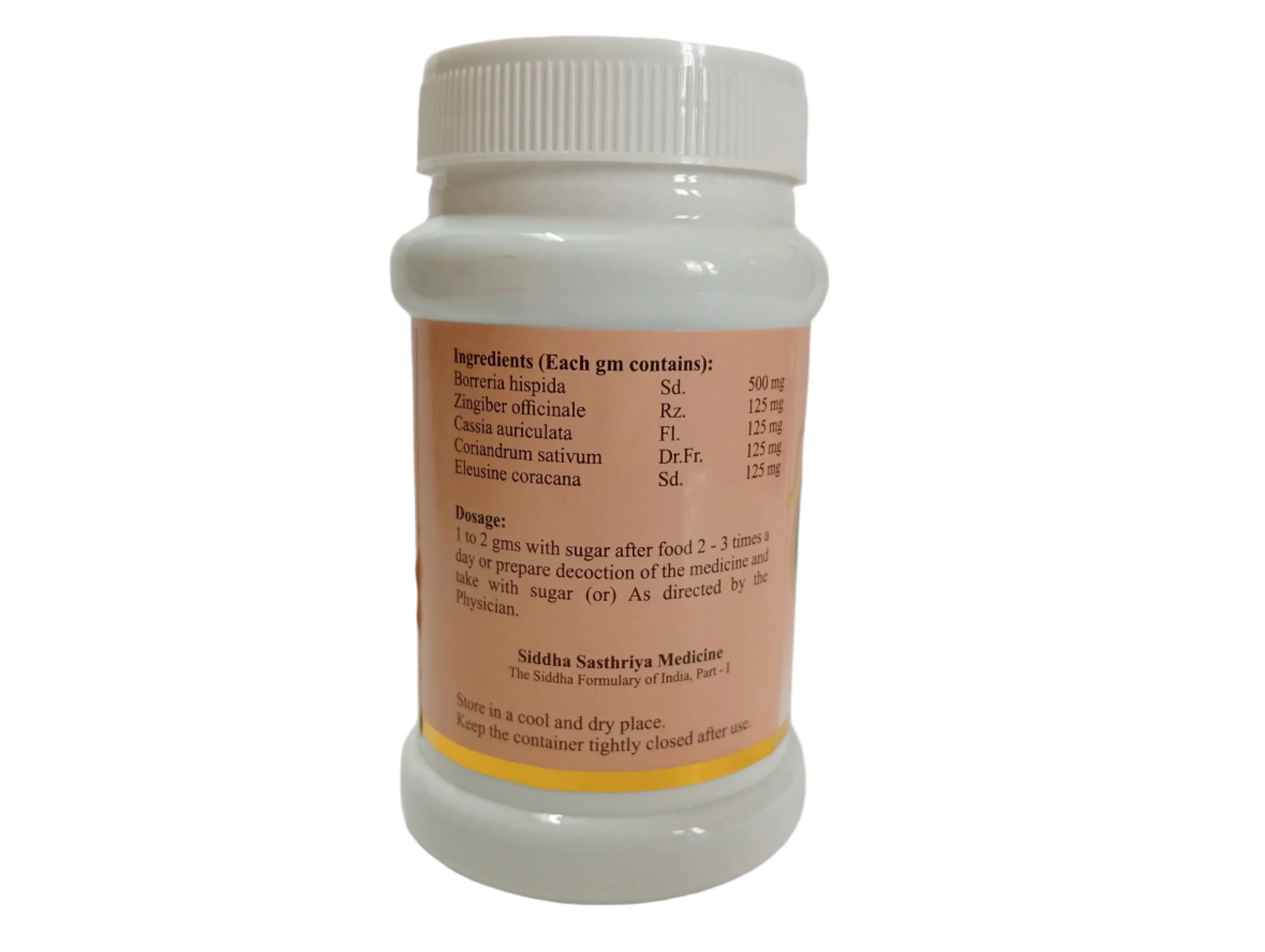 Naththai churi Chooranam 100 gms -- SKM SIDDHA AND AYURVEDA - Image 3