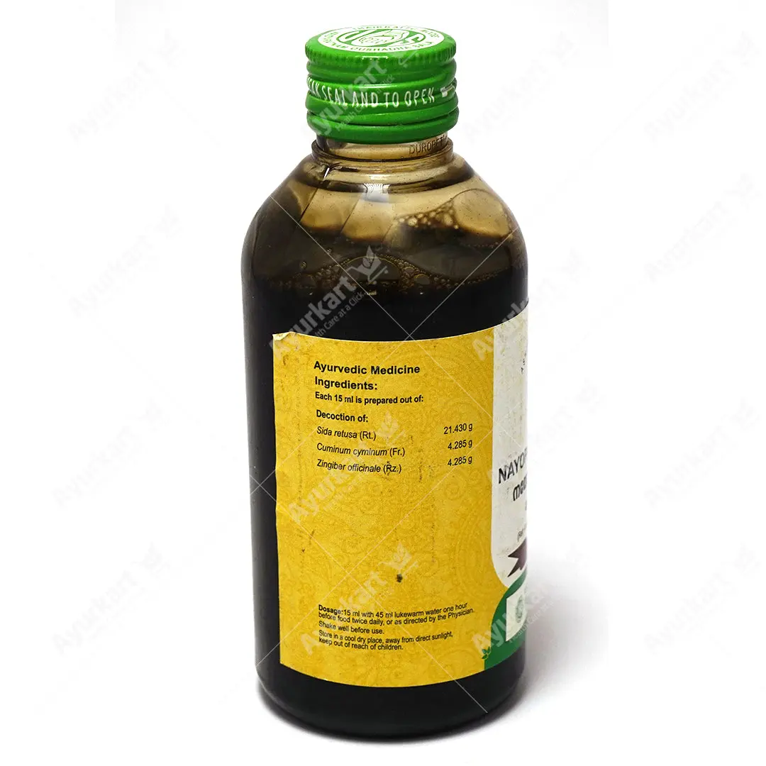 Nayopayam Kashayam - 200ML - Vaidyaratnam - Image 2