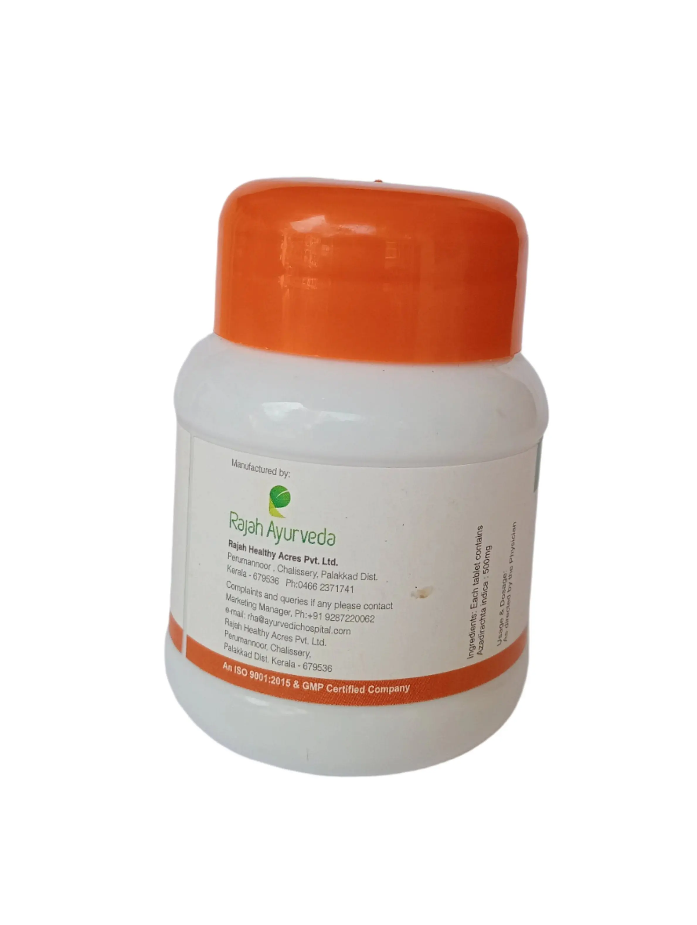 Neem Tab - 60 Nos - Rajah Ayurveda - Image 2