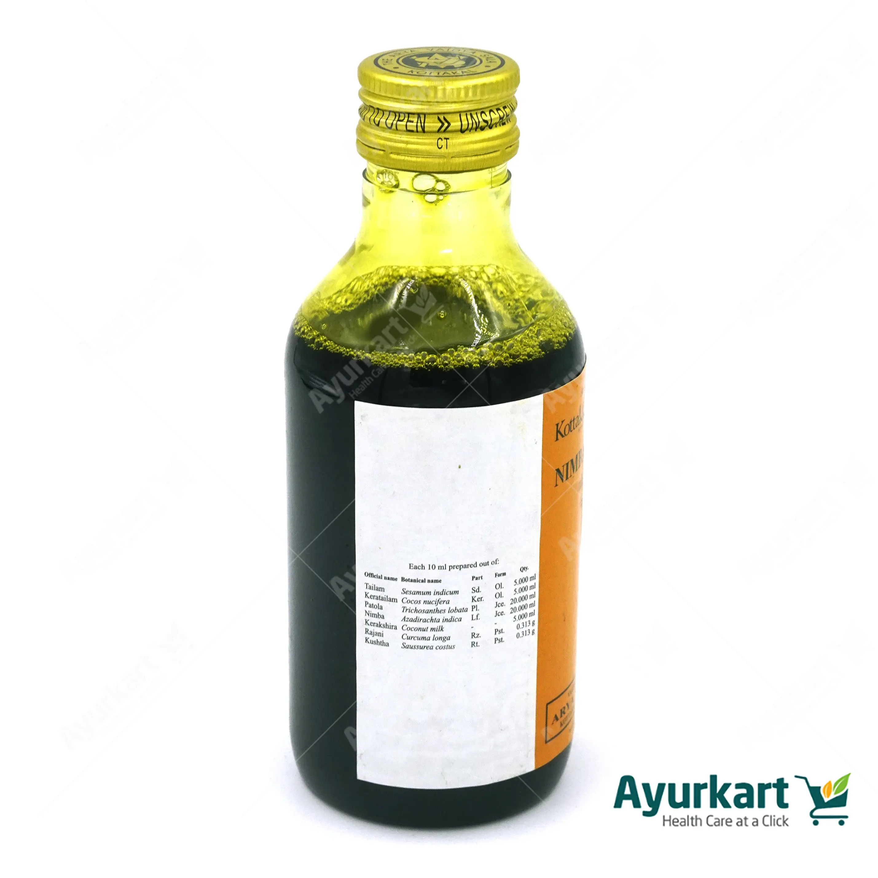 Nimbadi Tailam - 200ML- Kottakkal - Image 3