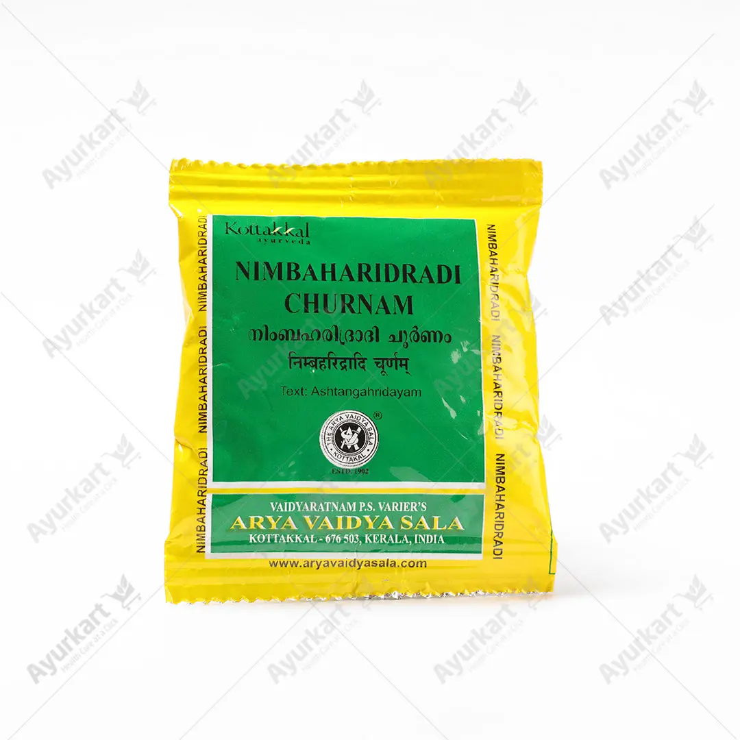 Nimbaharidradi Churnam - 10GM - Kottakkal (10 Packs)
