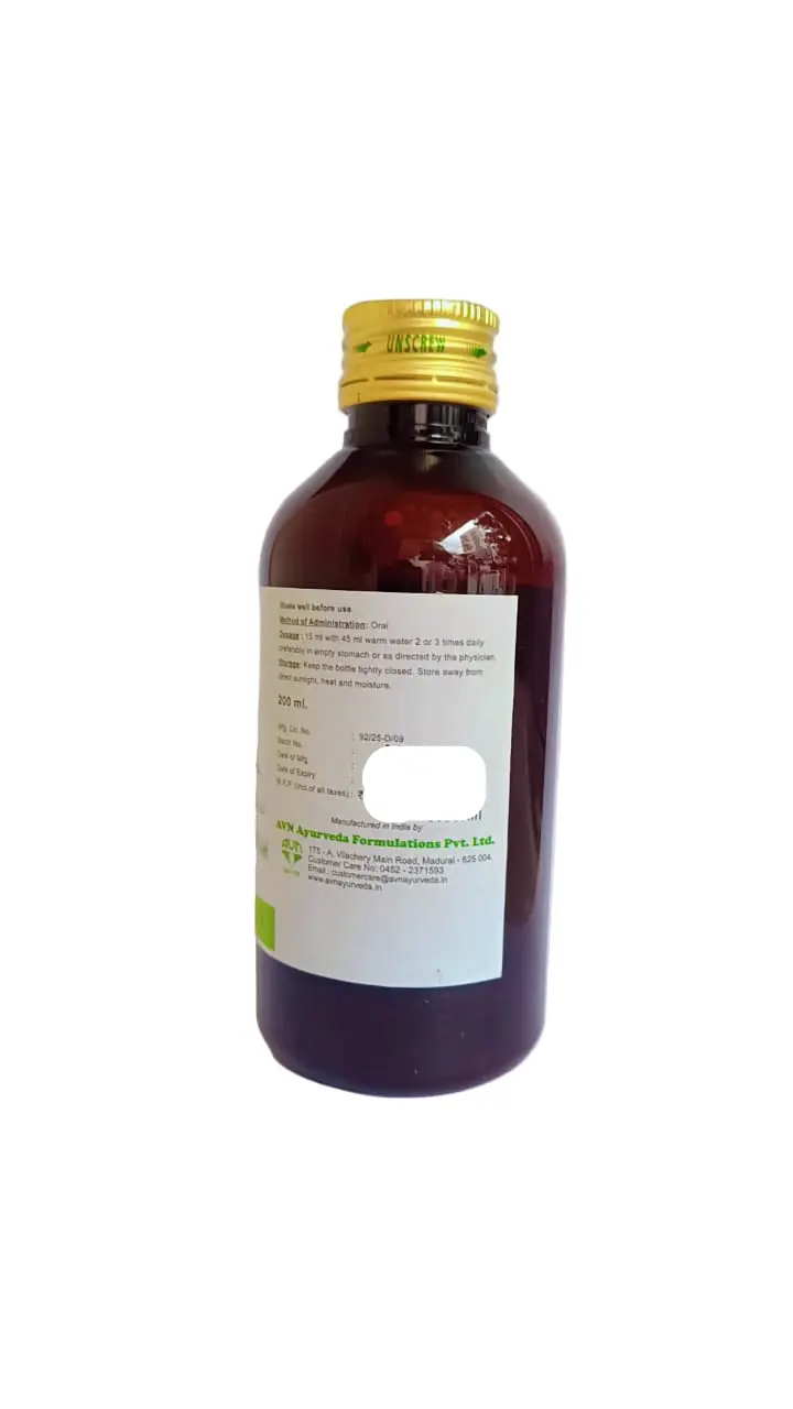 Nisakathakadi Kashayam - 200 ML - AVN Arogya - Image 3