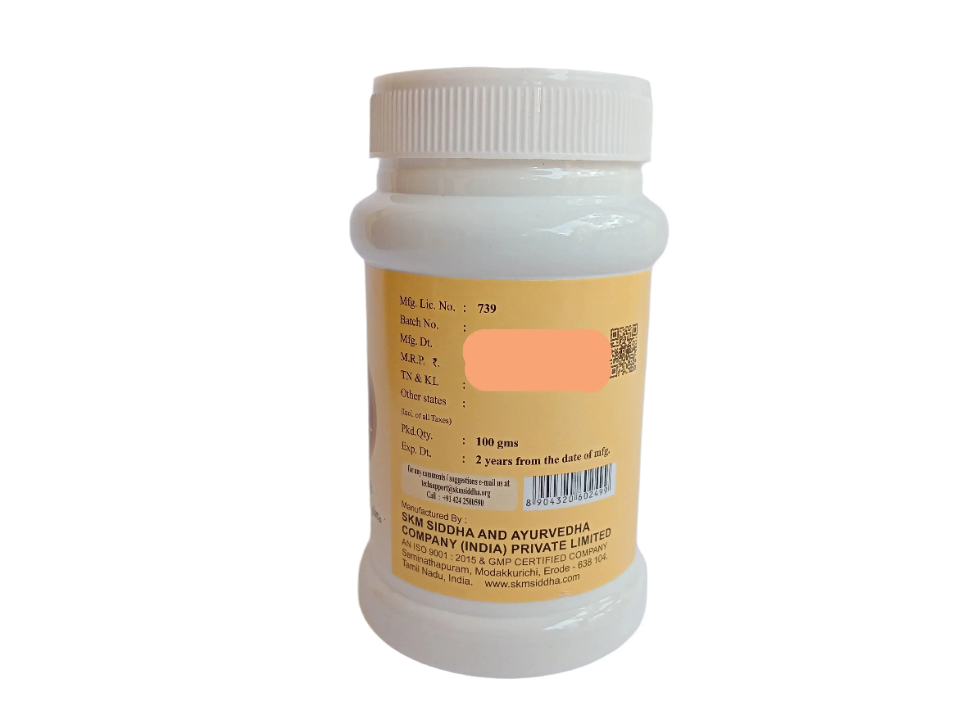 Orithazh Thaamarai Chooranam 100 gms -- SKM SIDDHA AND AYURVEDA - Image 2