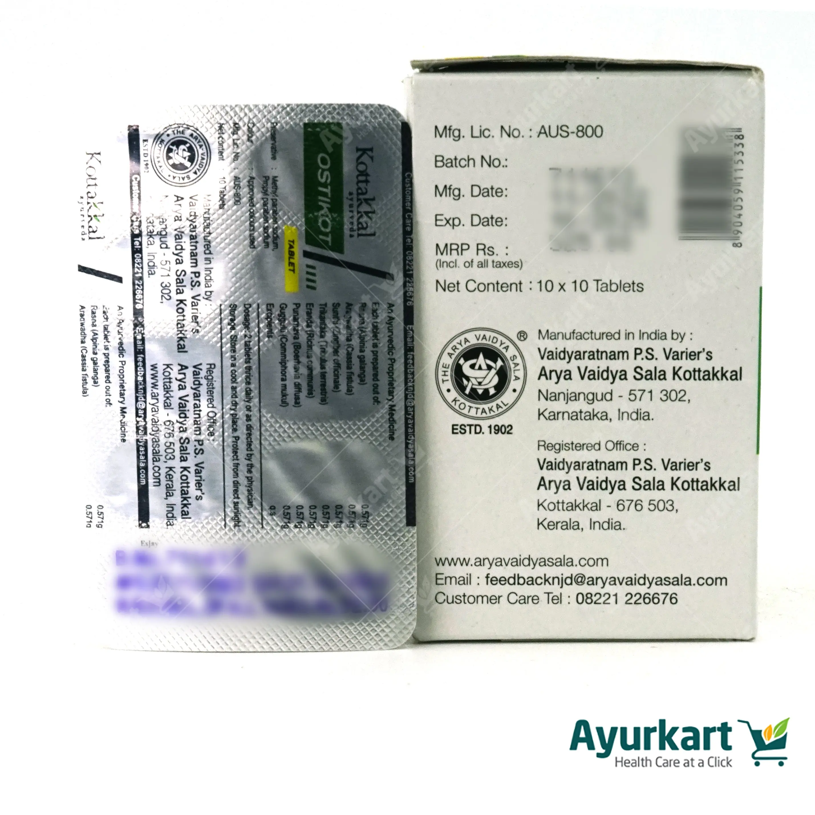 Ostikot Tablet - 100Nos - Kottakkal - Image 3
